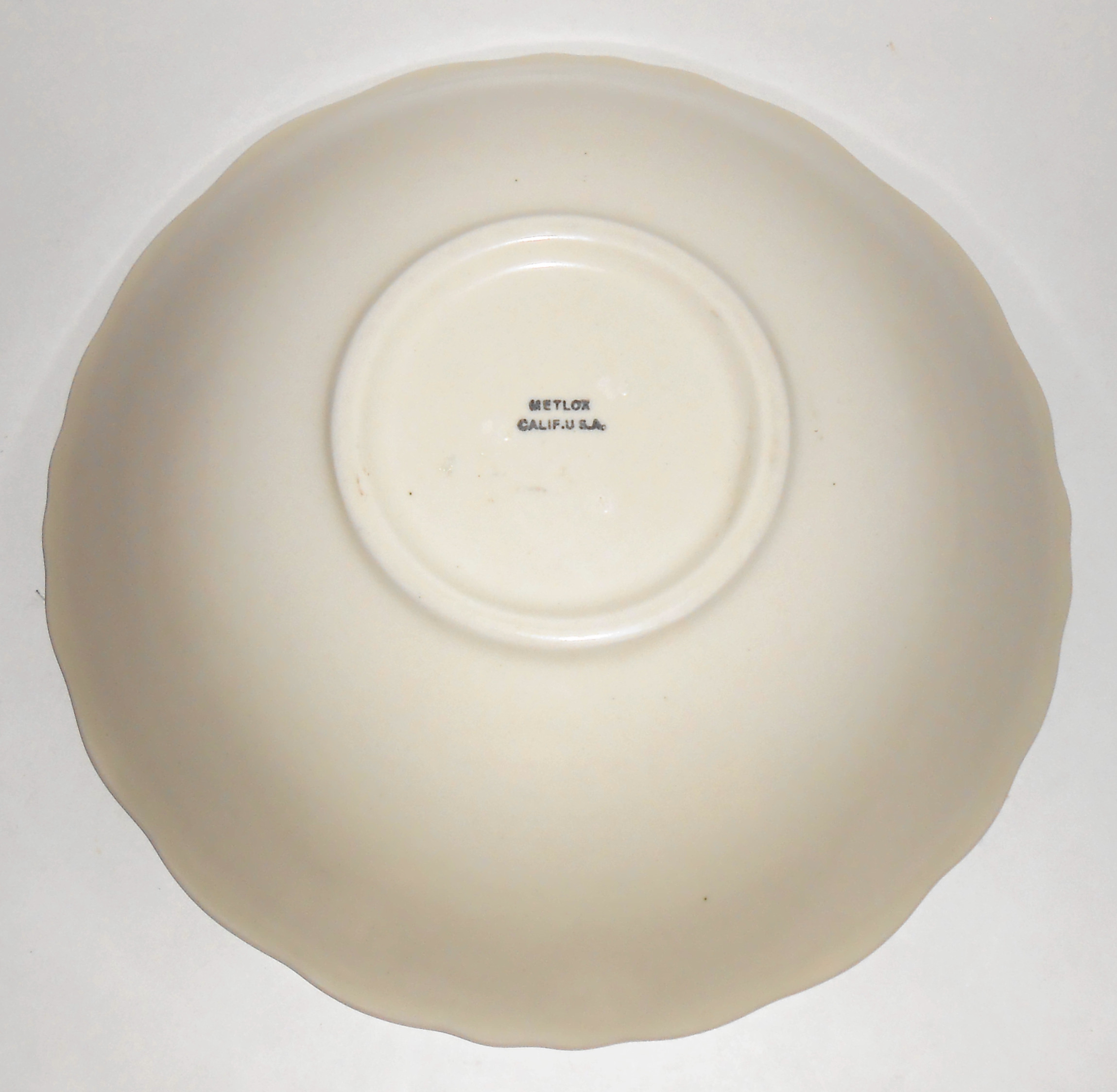 Metlox Pottery Poppy Trail Antique Grape Vegetable Bowl