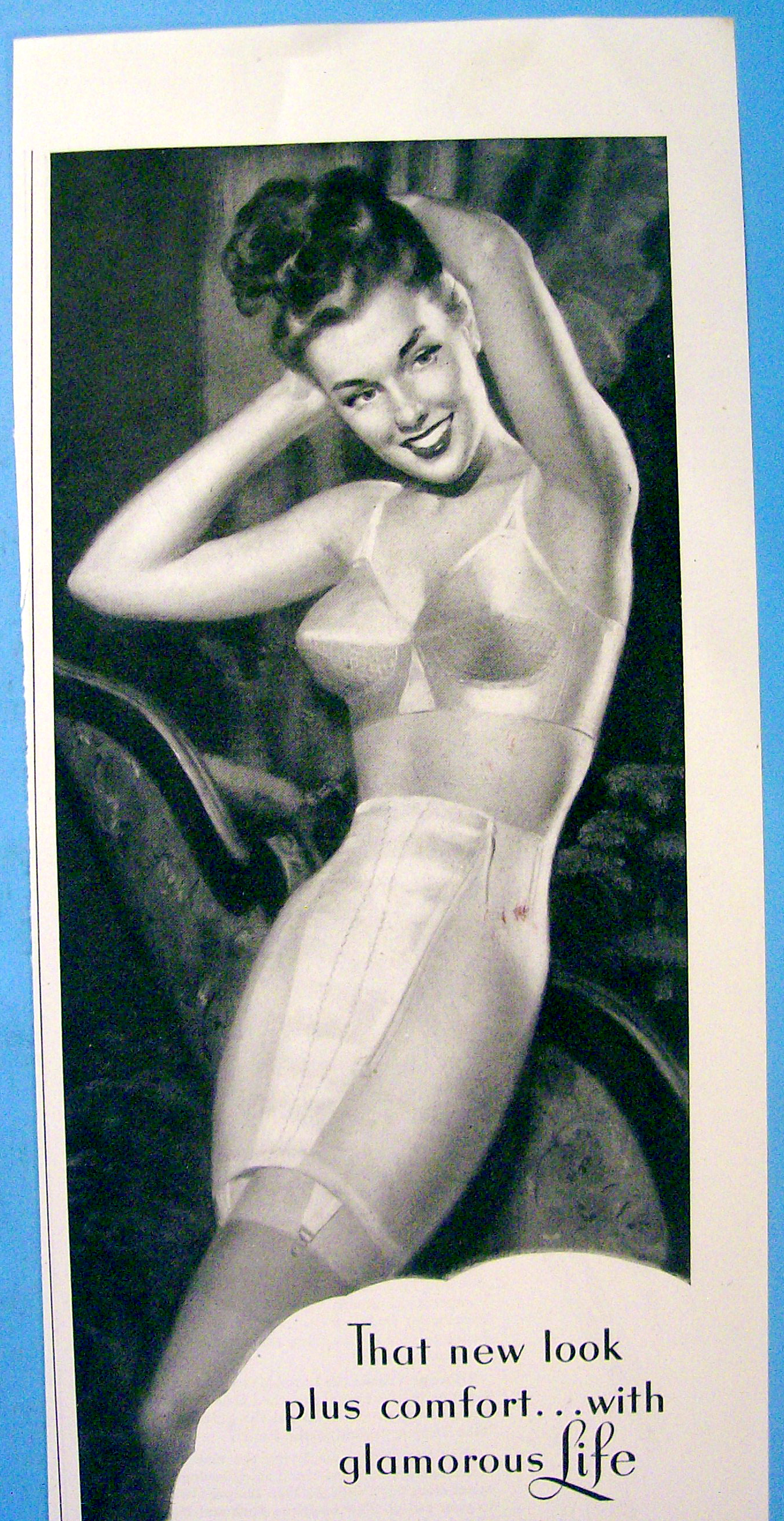 1948 Formfit with Woman in Bra and Girdle
