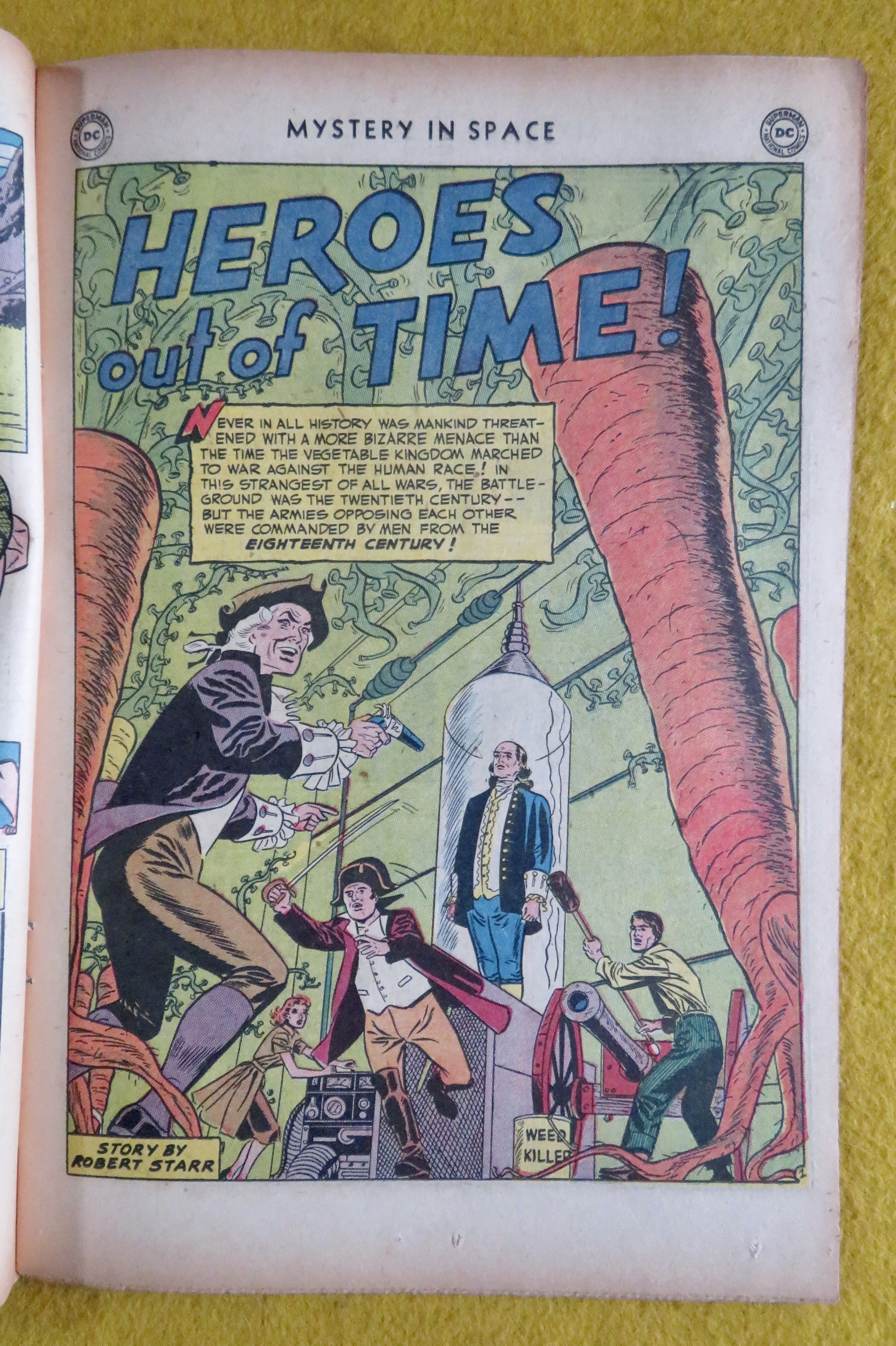 Mystery In Space Comic August/September 1951 Heroes