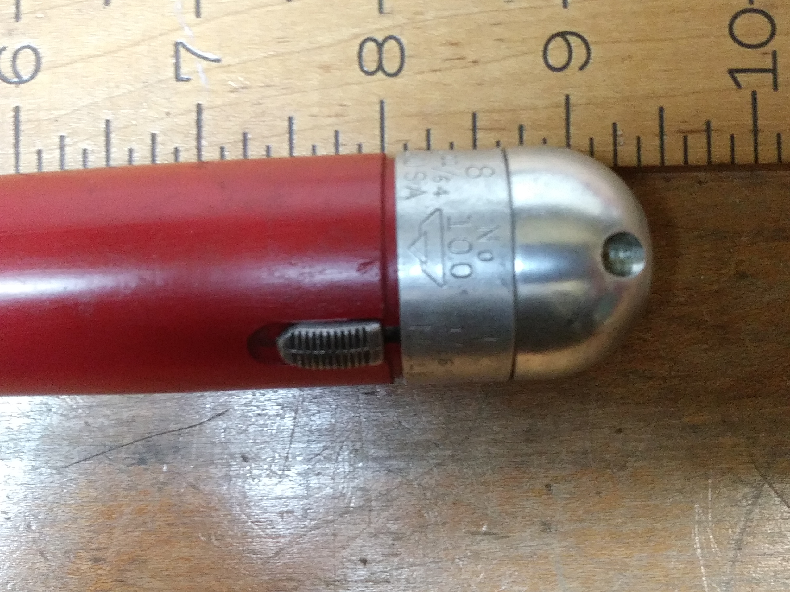 Millers Falls No. 100 Yankee Push Drill w/8 bits
