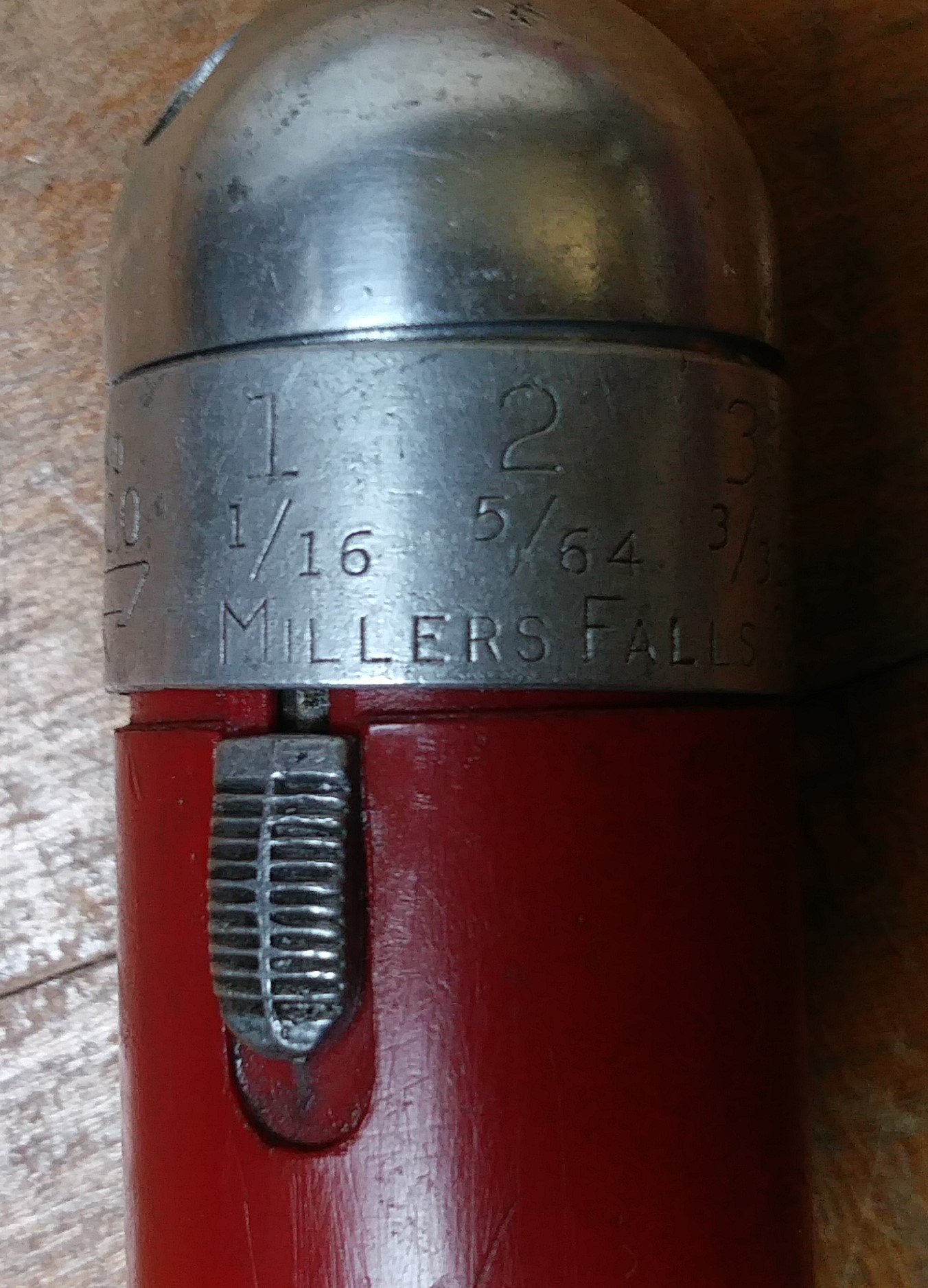Millers Falls No. 100 Yankee Push Drill w/8 bits