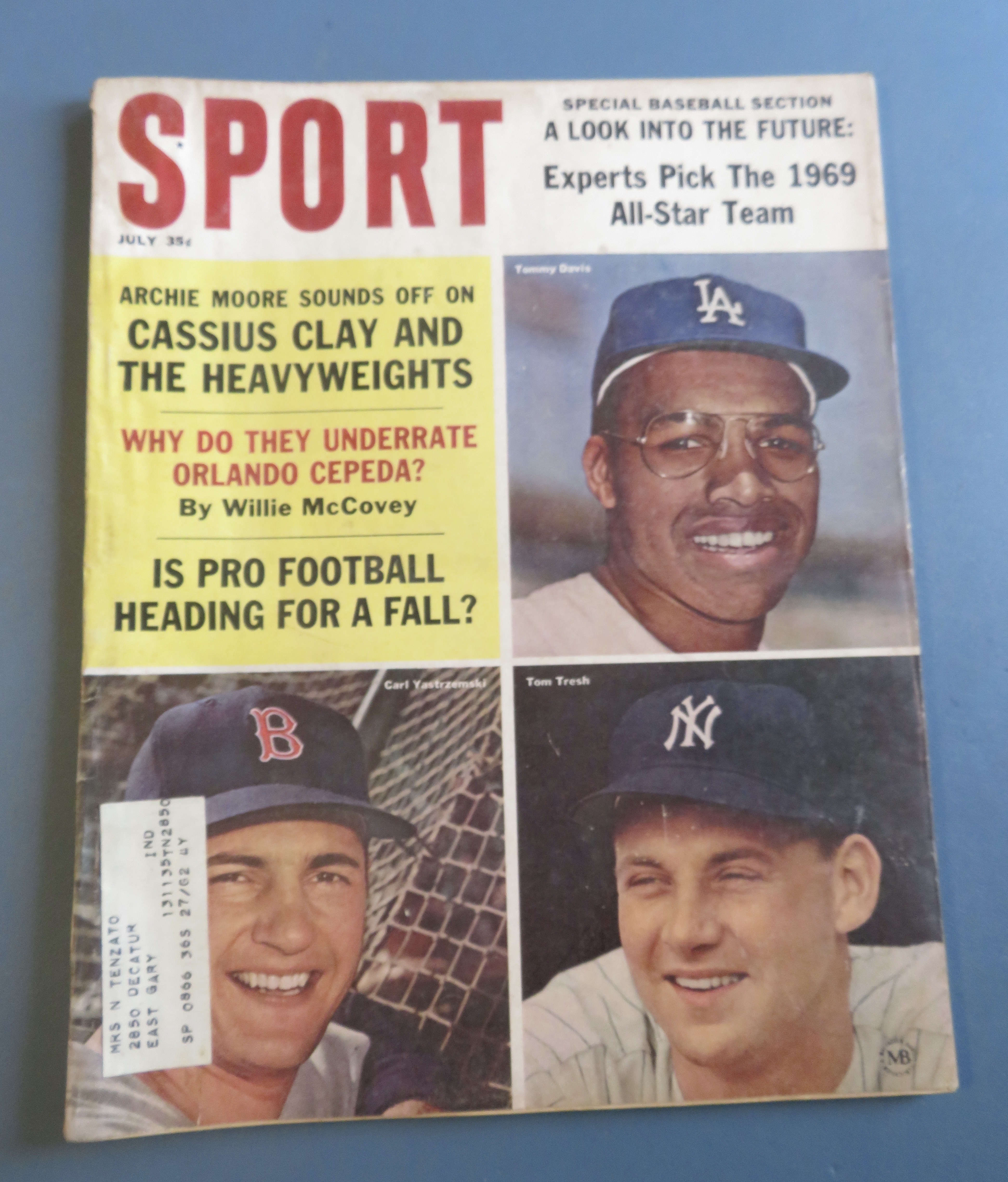 Sport Magazine July 1964 Archie Moore