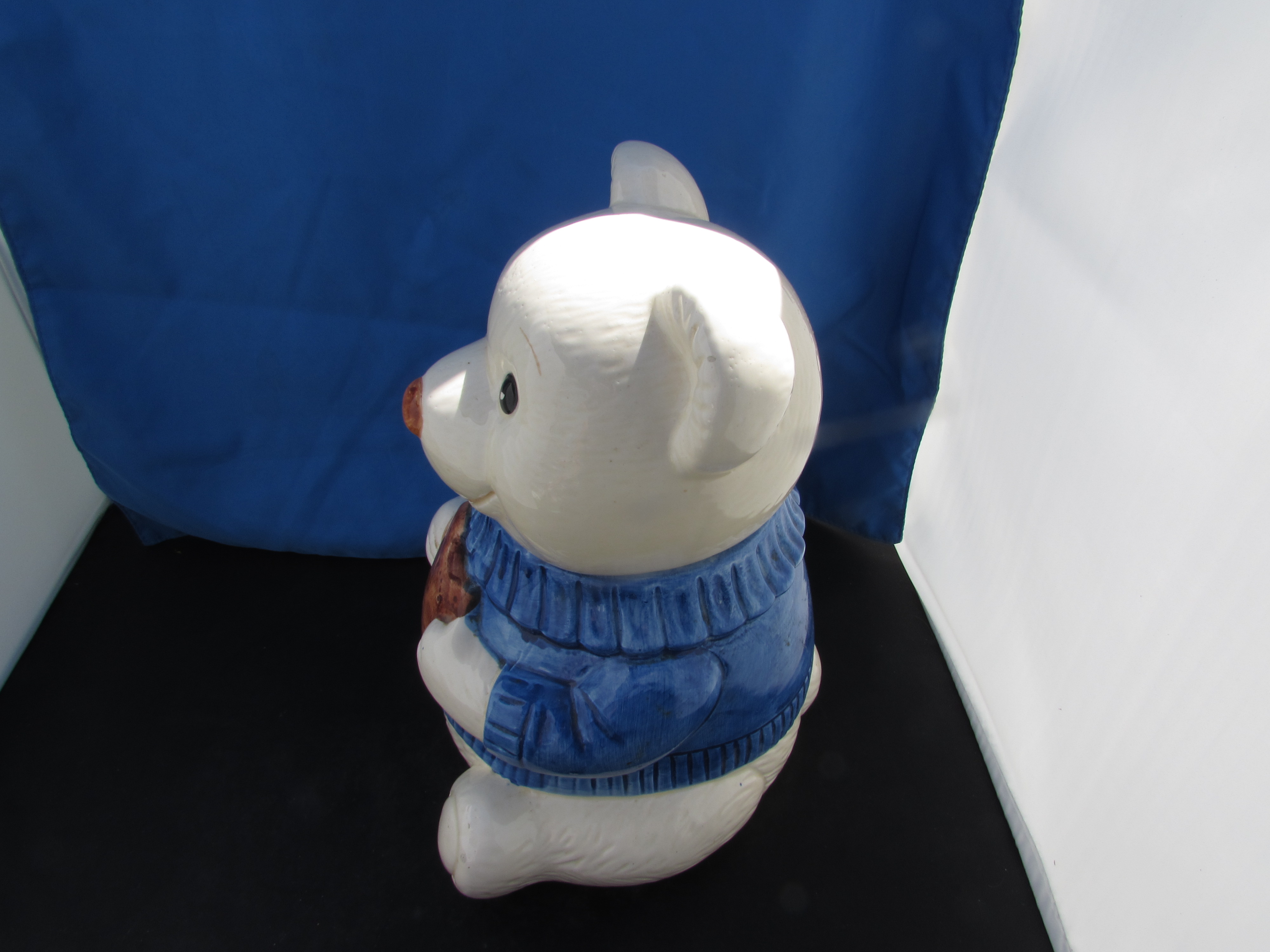 Bear Poppy Trail Artwork Metlox Pottery Cookie Jar 1978