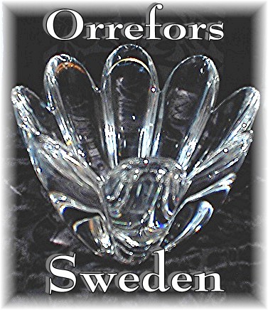 ORREFORS Signed & Numbered Candy Dish