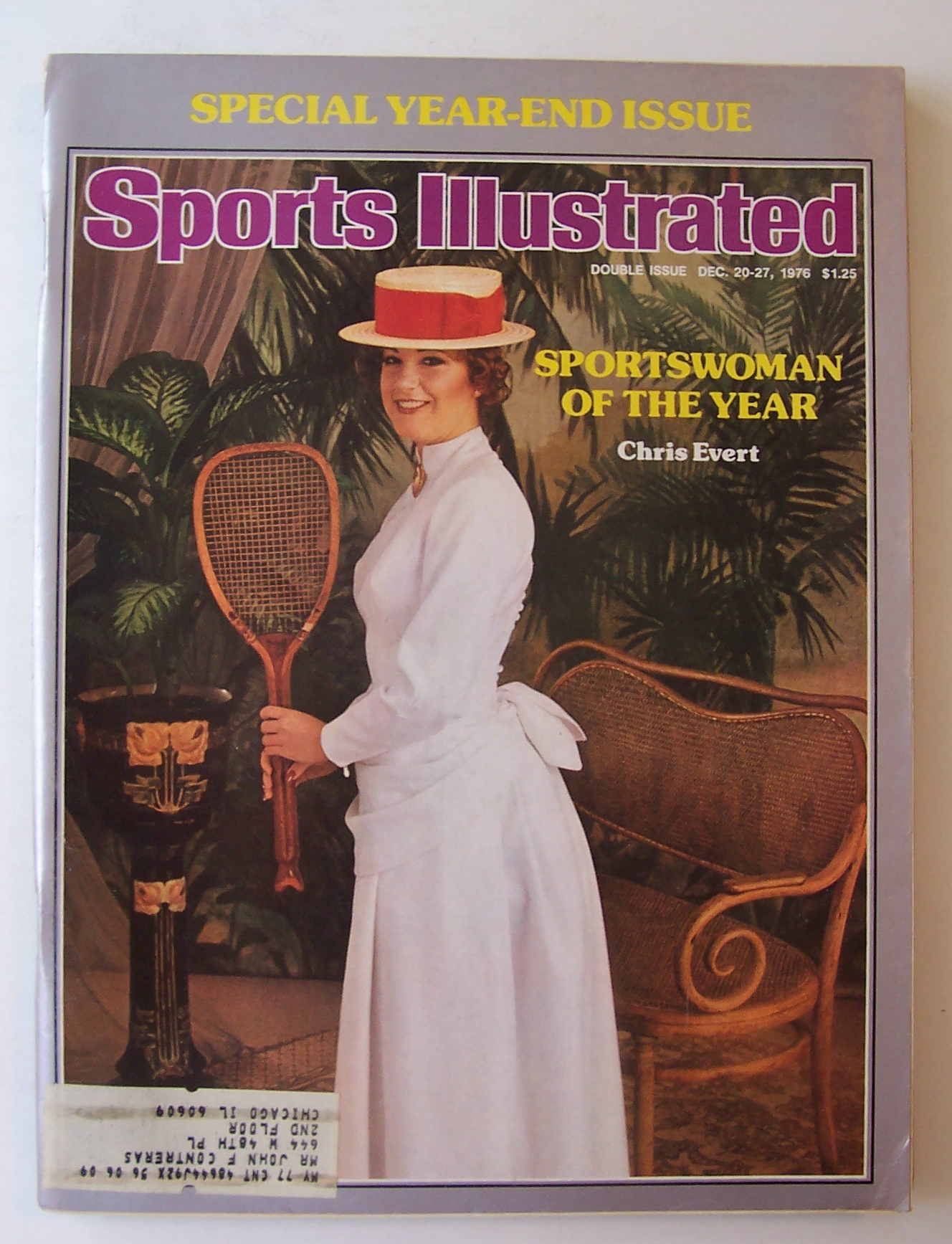 Sports Illustrated Magazine-Dec 20-27, 1976-Chris Evert