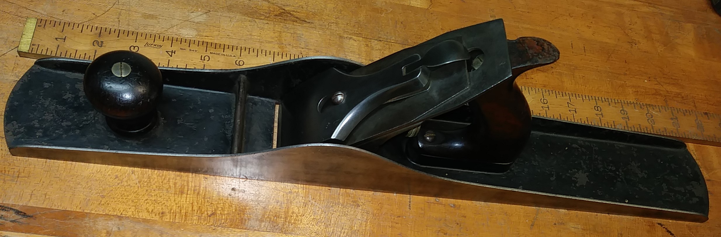 Early Type Stanley Jointer Plane No. 7 Pre-Lateral
