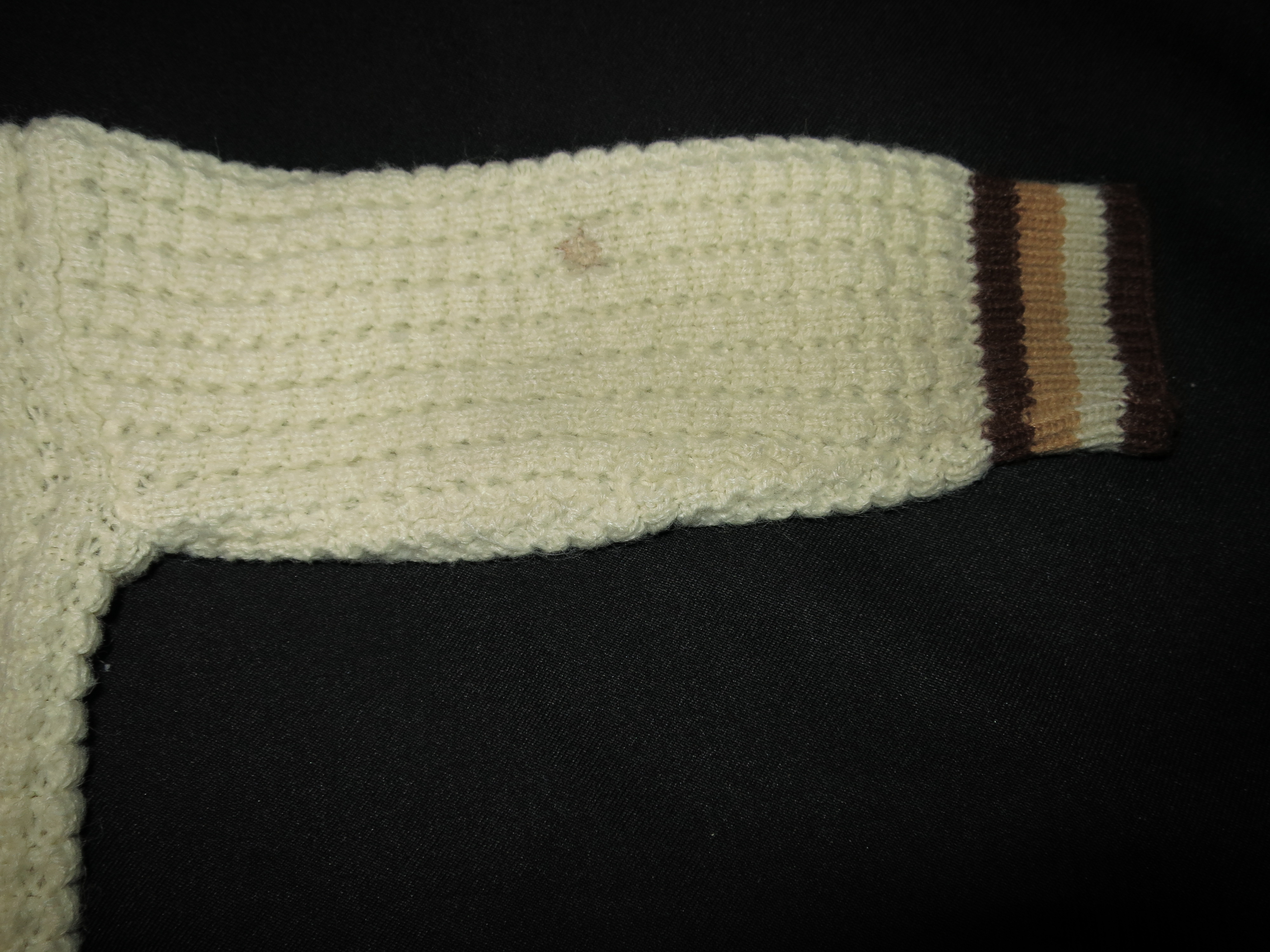 Boys Hand Crochet Cardigan Sweater Size 2 T Zip Up