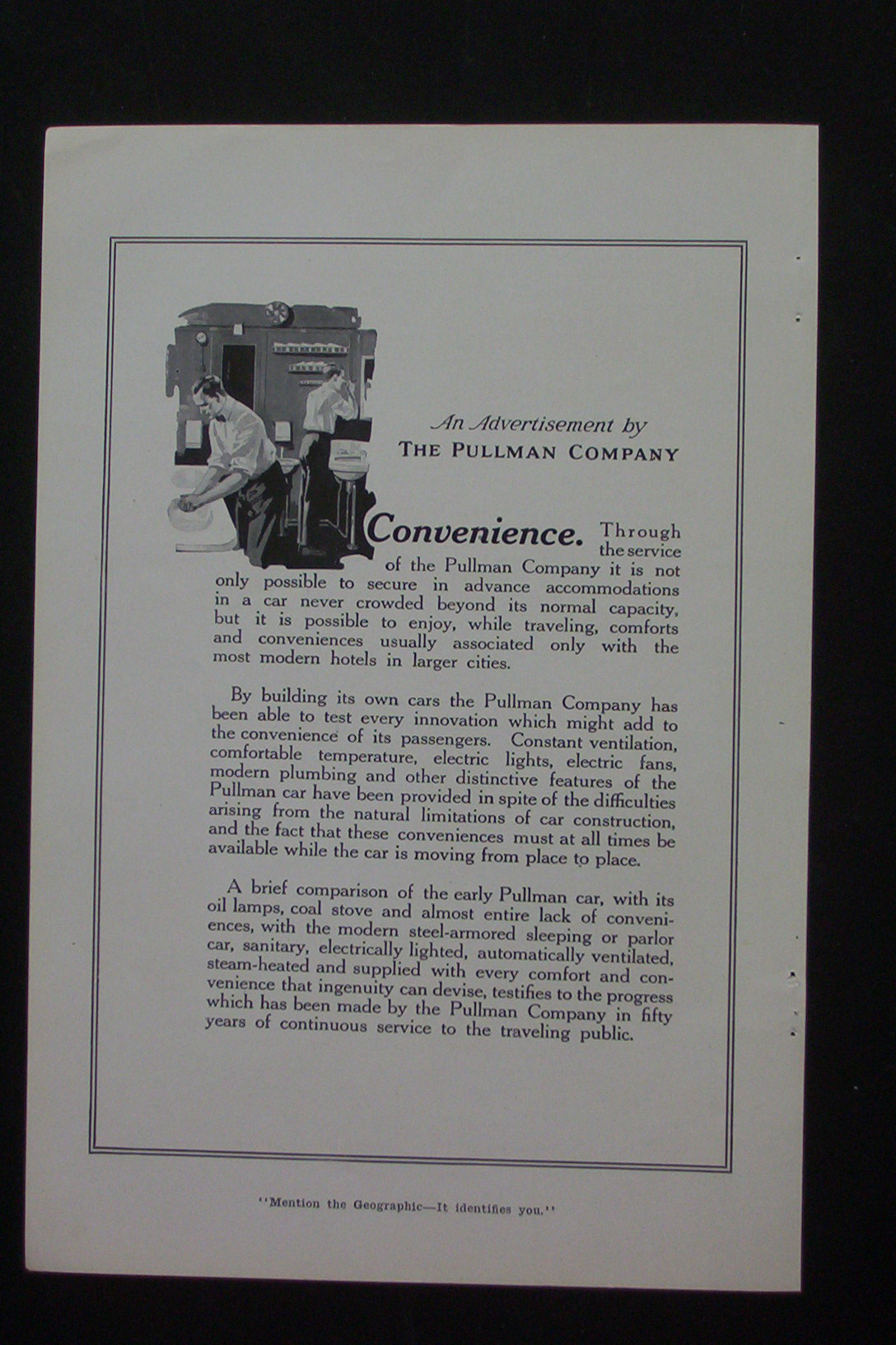 1916 The Pullman Company with The Pullman Company