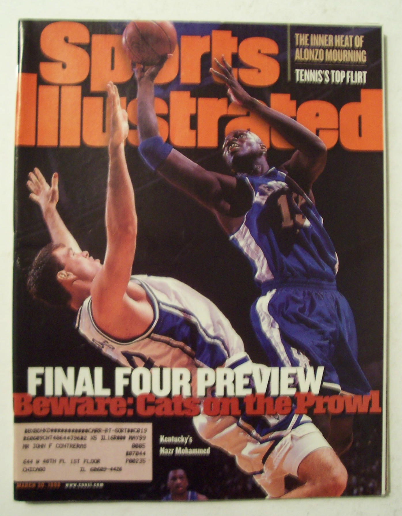 Sports Illustrated Magazine-March 30, 1998-NBA