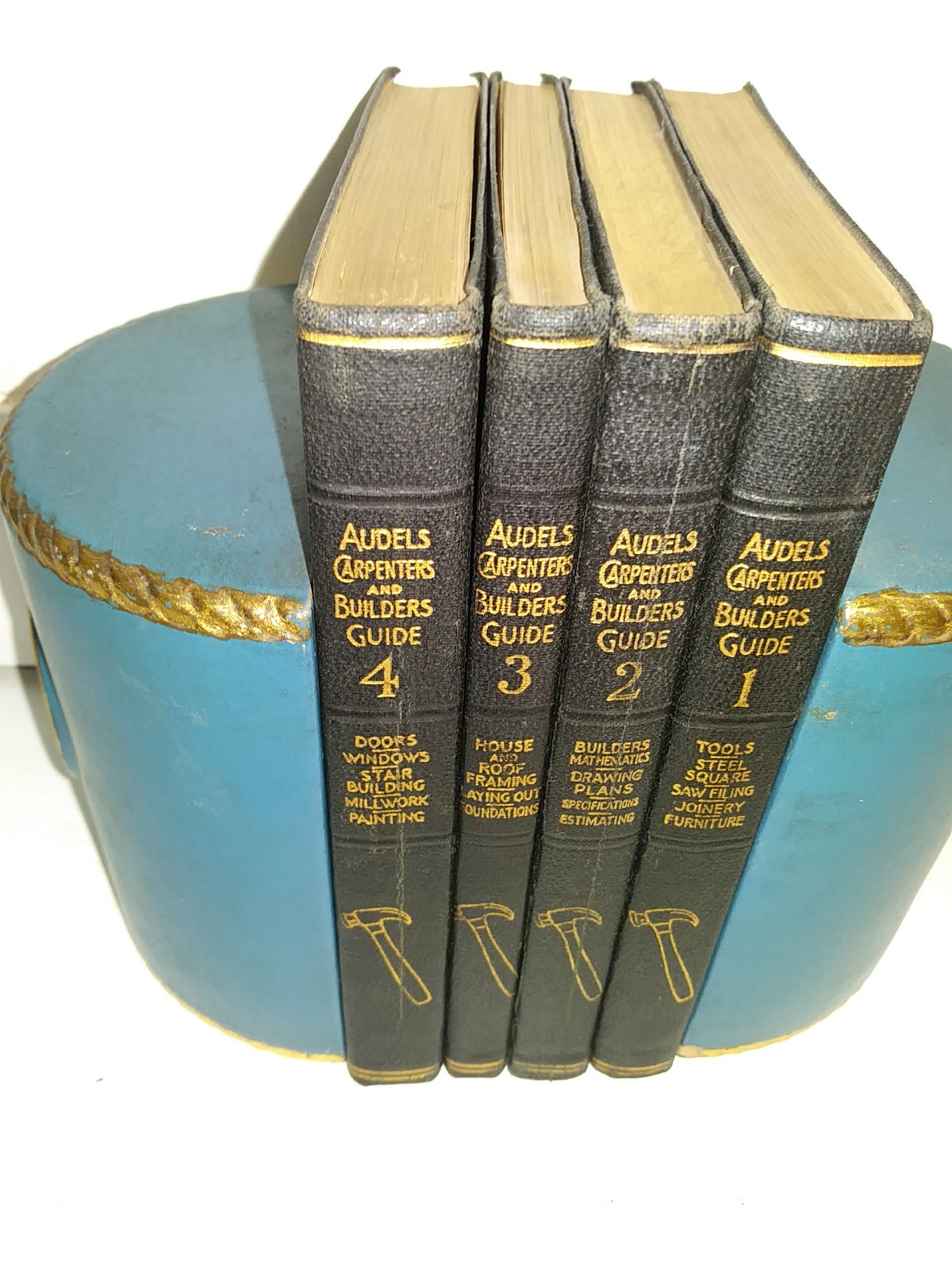 Audels Carpenters and Builders Guide 4 Vol 1928