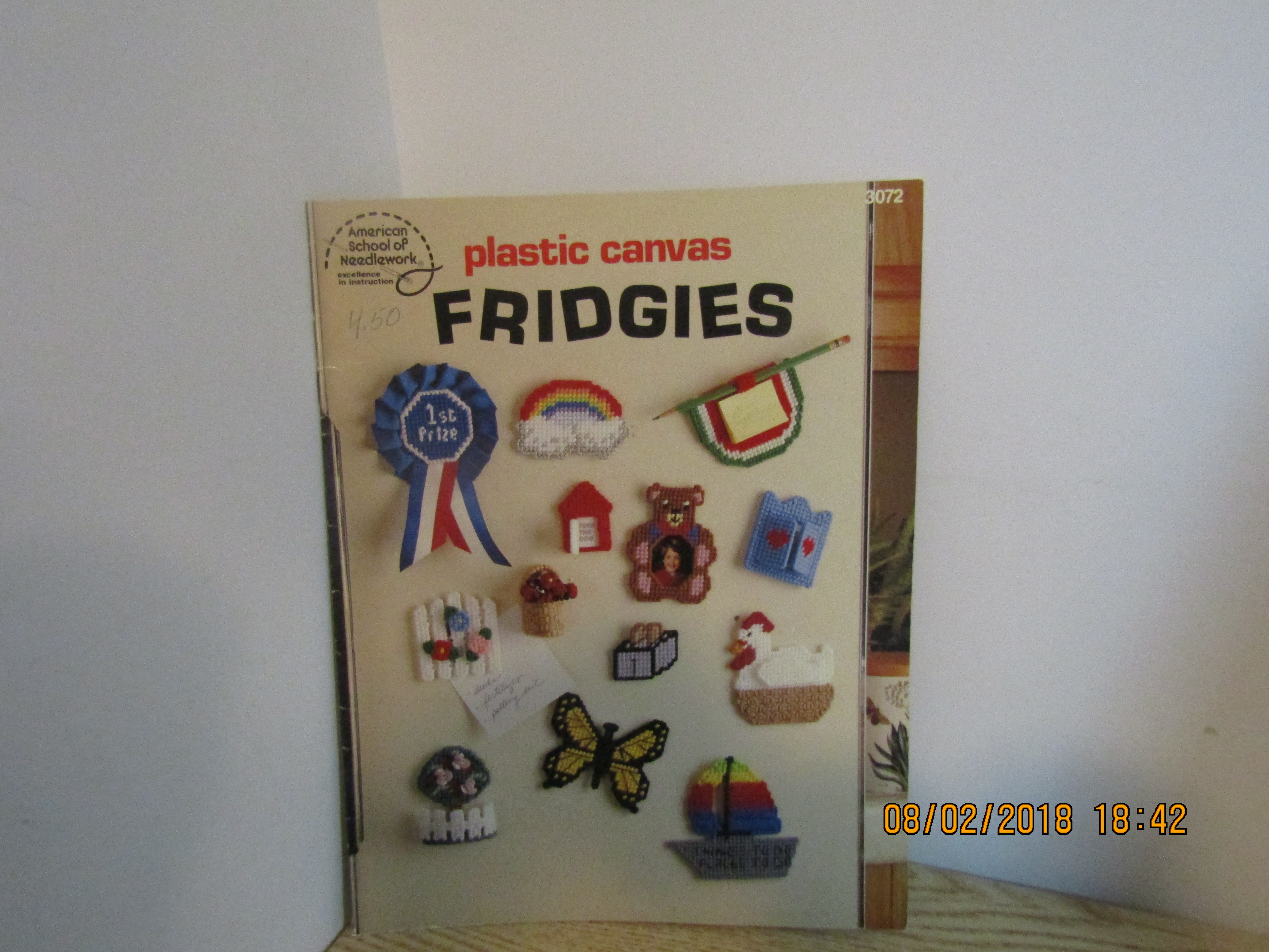 ASN Plastic Canvas Fridgies #3072