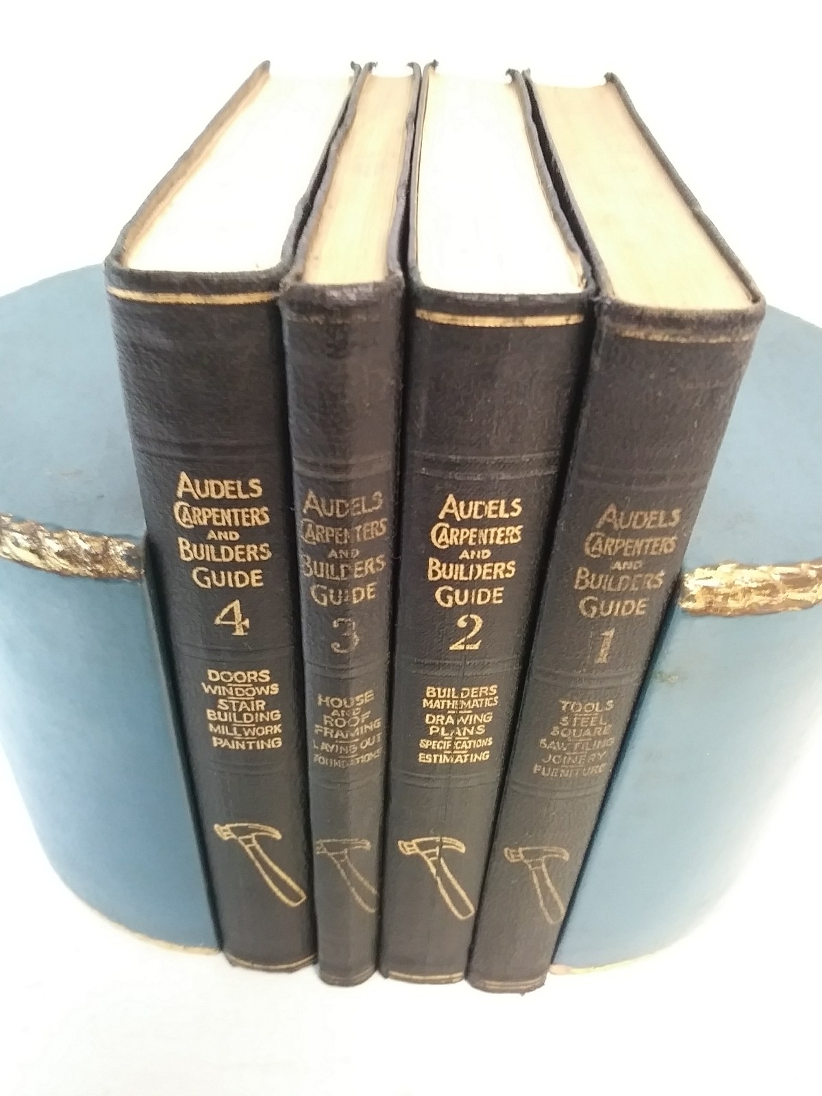 Audels Carpenters and Builders Guide 4 Vol 1923