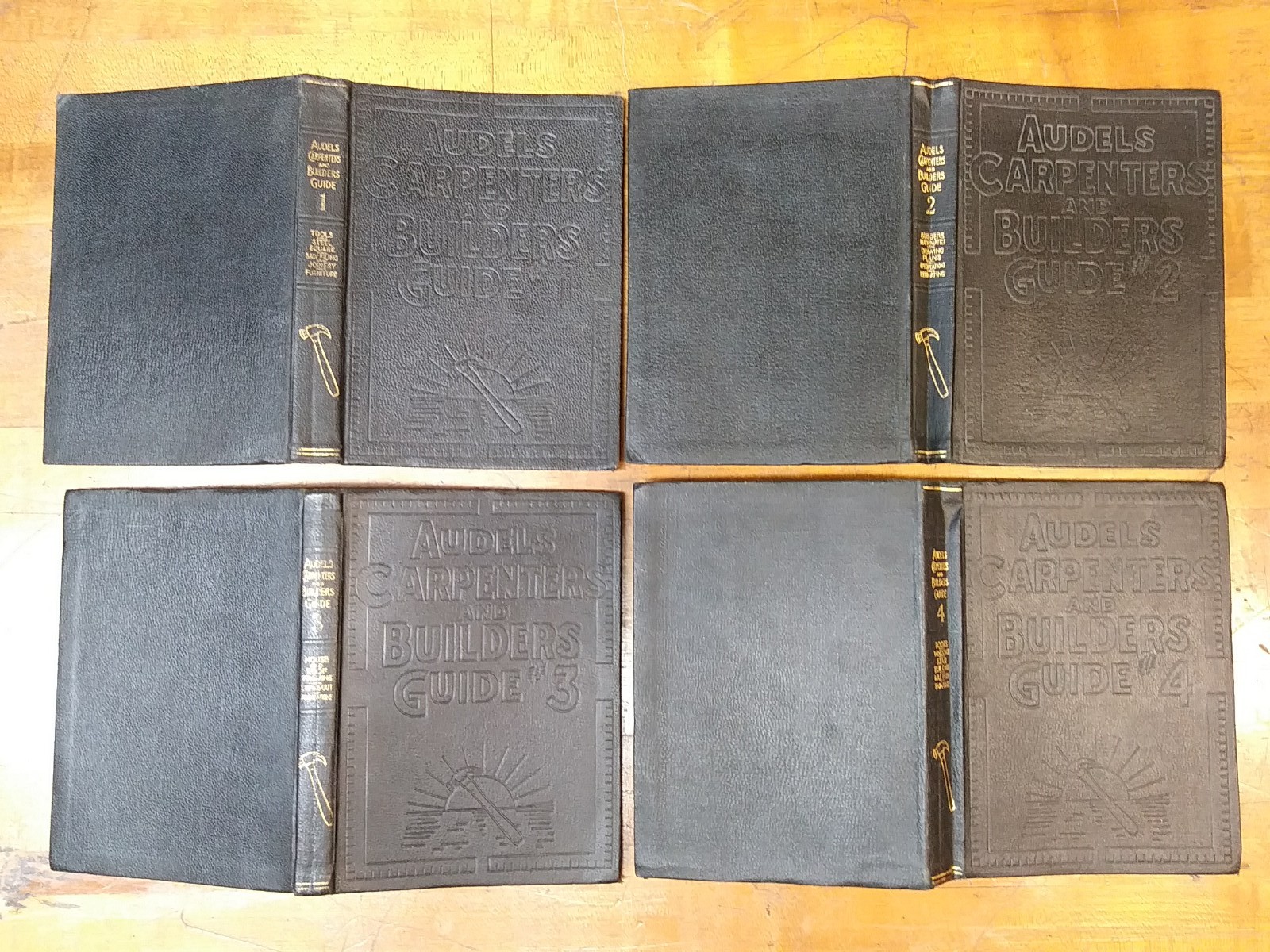 Audels Carpenters and Builders Guide 4 Vol 1923