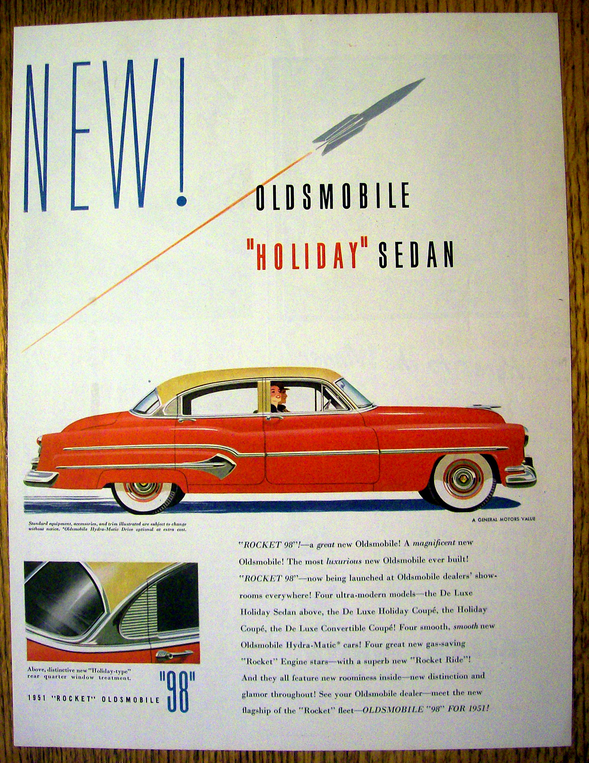 1951 Oldsmobile Holiday Sedan