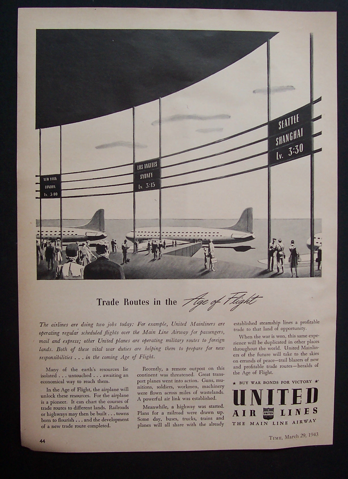 1943 United Air Lines