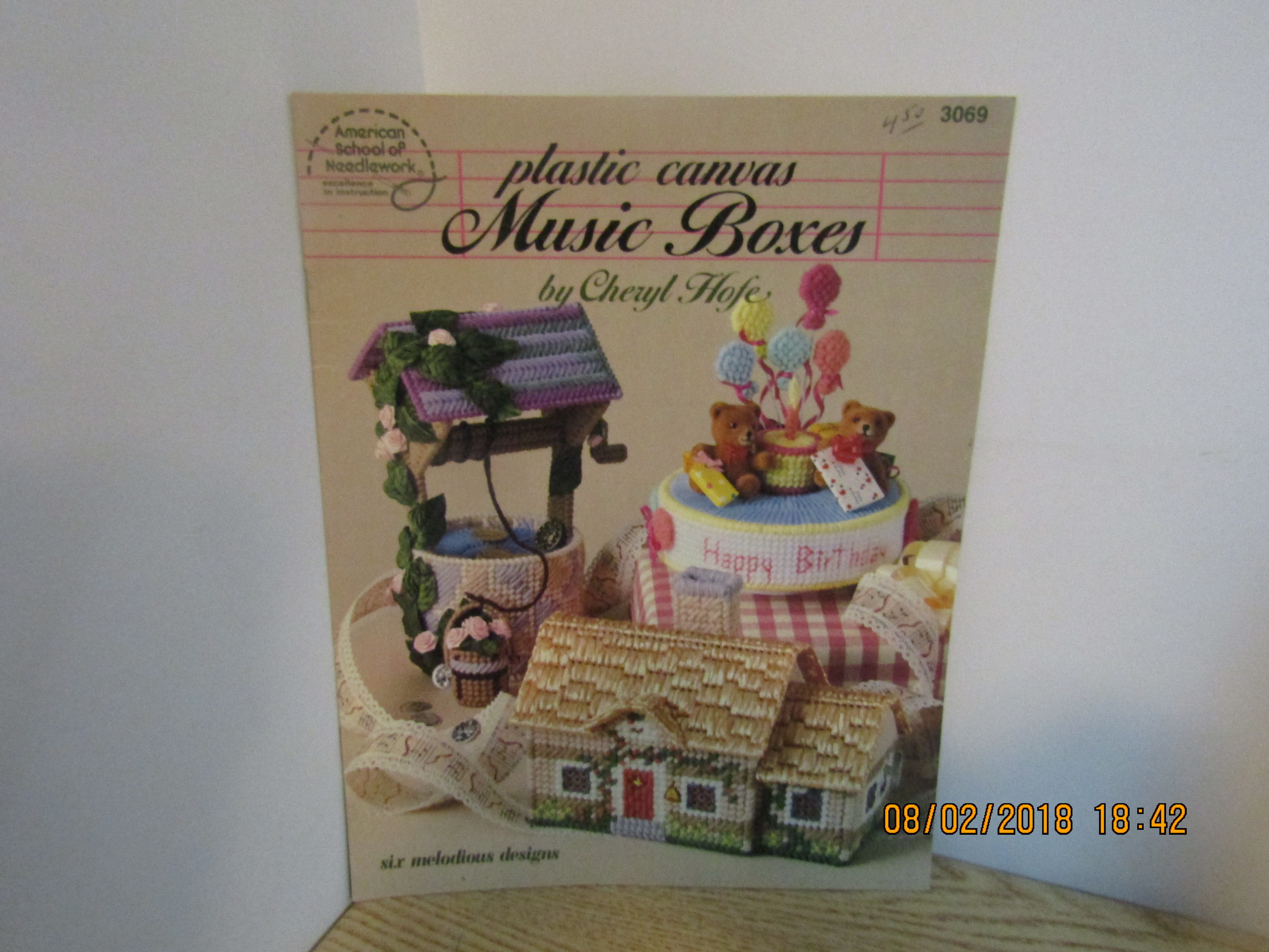 ASN Plastic Canvas Music Boxes #3069