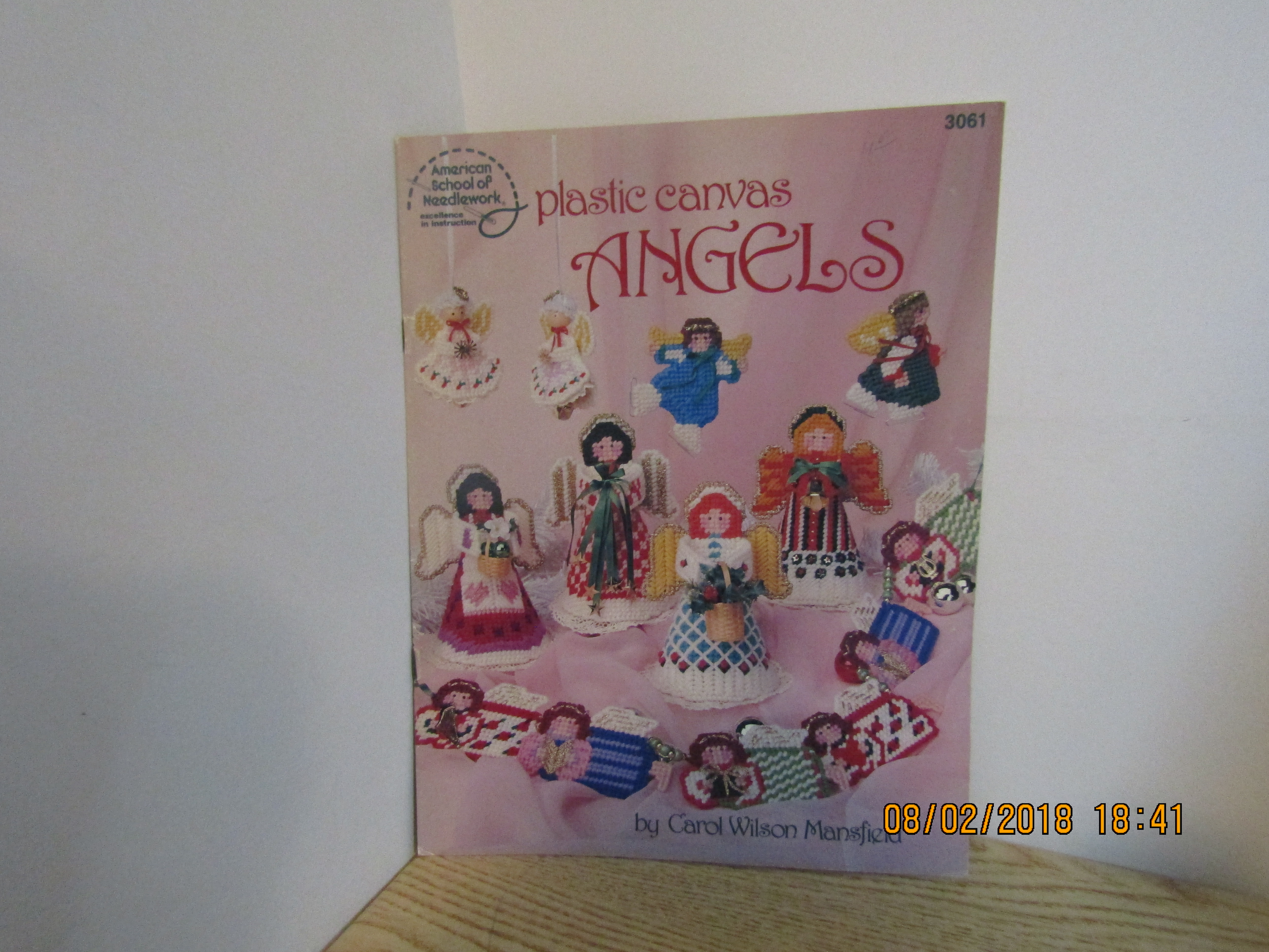 ASN Plastic Canvas Angels #3061
