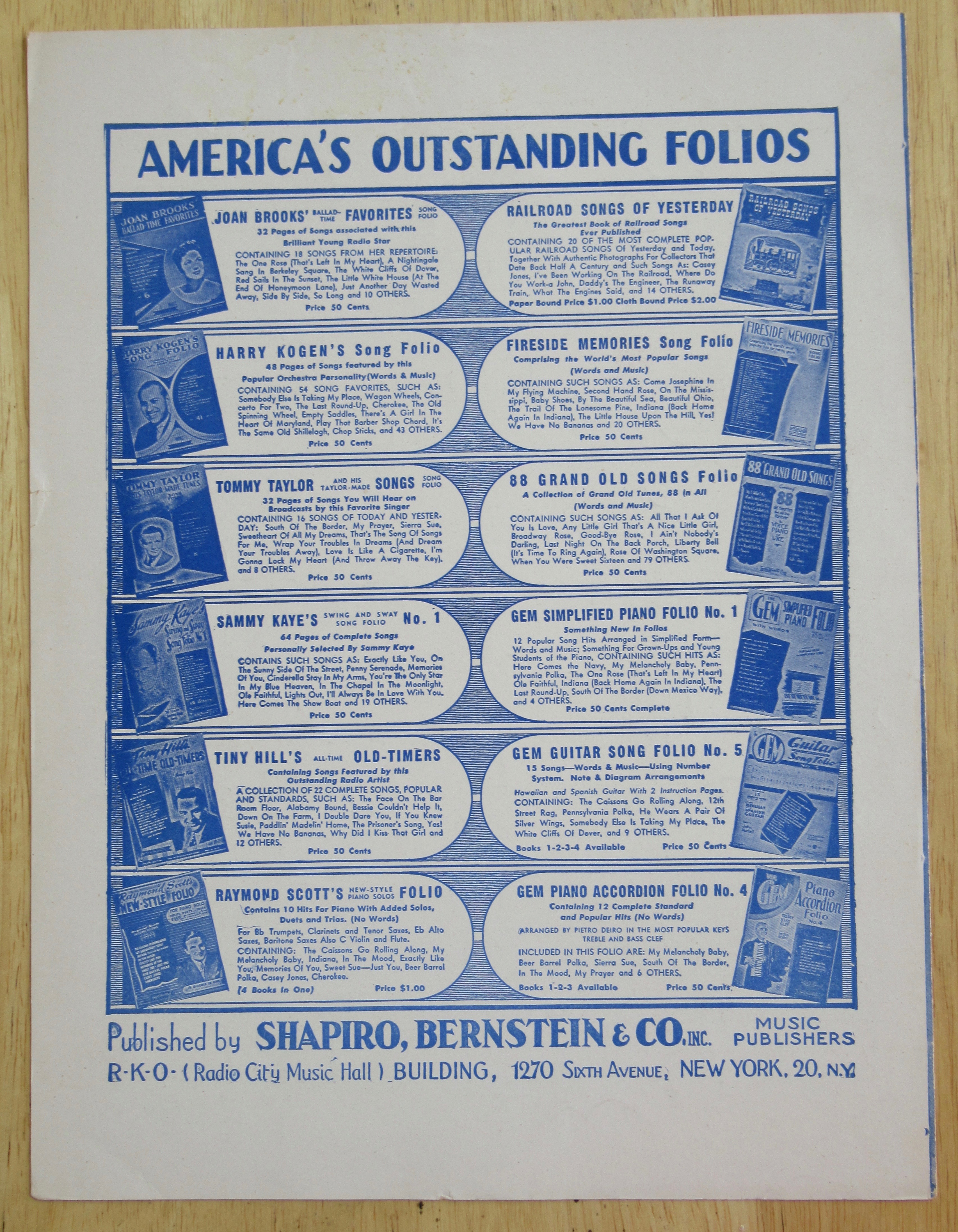 1945 Can't You Read Between The Lines Sheet Music
