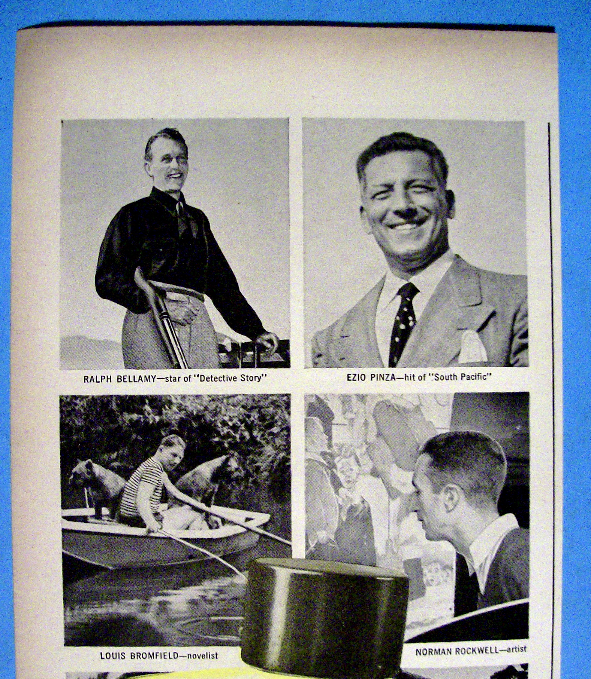 Vintage Ad: 1949 Aqua Velva w/Bellamy, Pinza