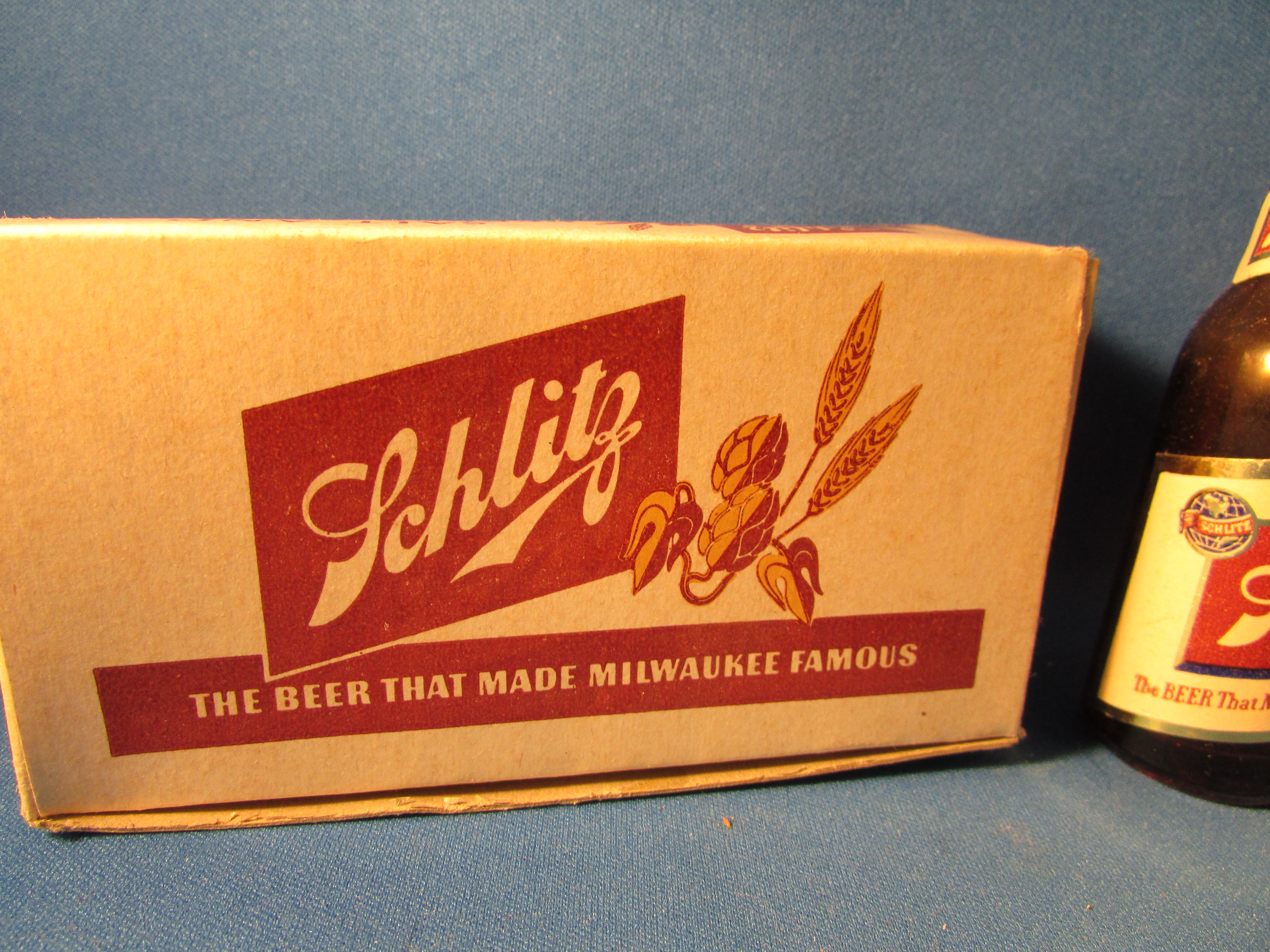 Schlitz Bottle Salt and Pepper Shakers