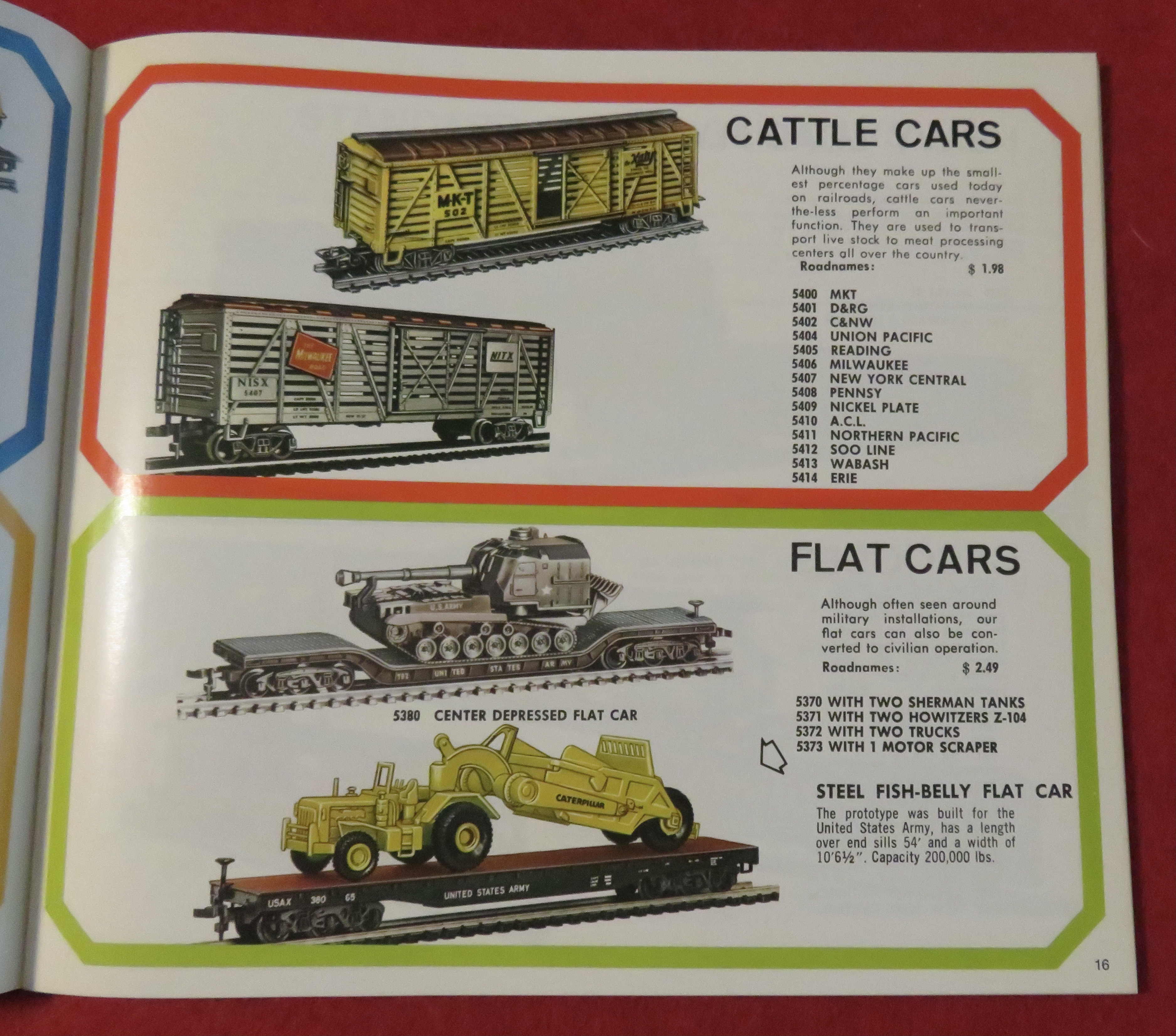 AHM Model Railroad Catalog Supplement 1967-68