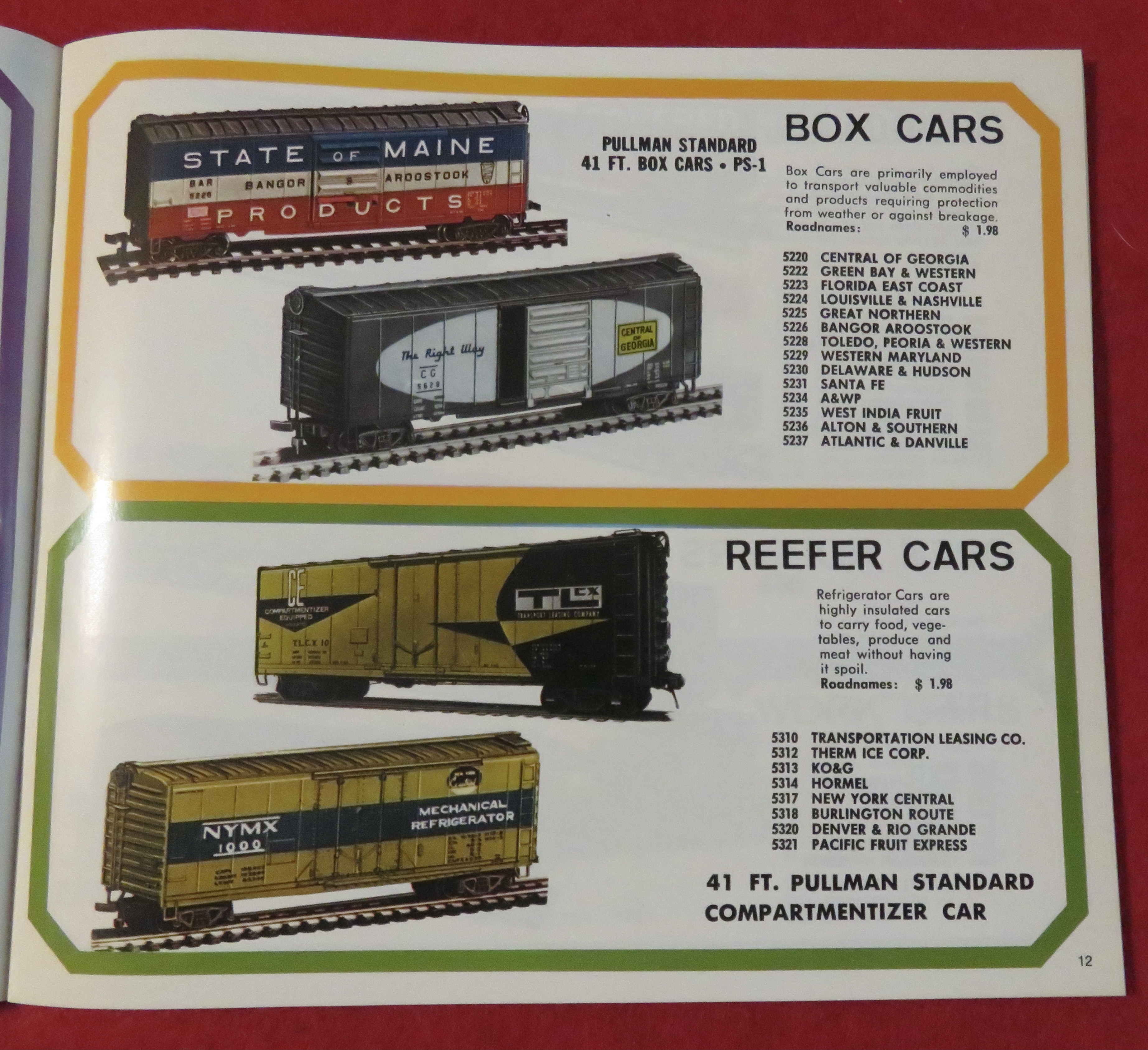AHM Model Railroad Catalog Supplement 1967-68