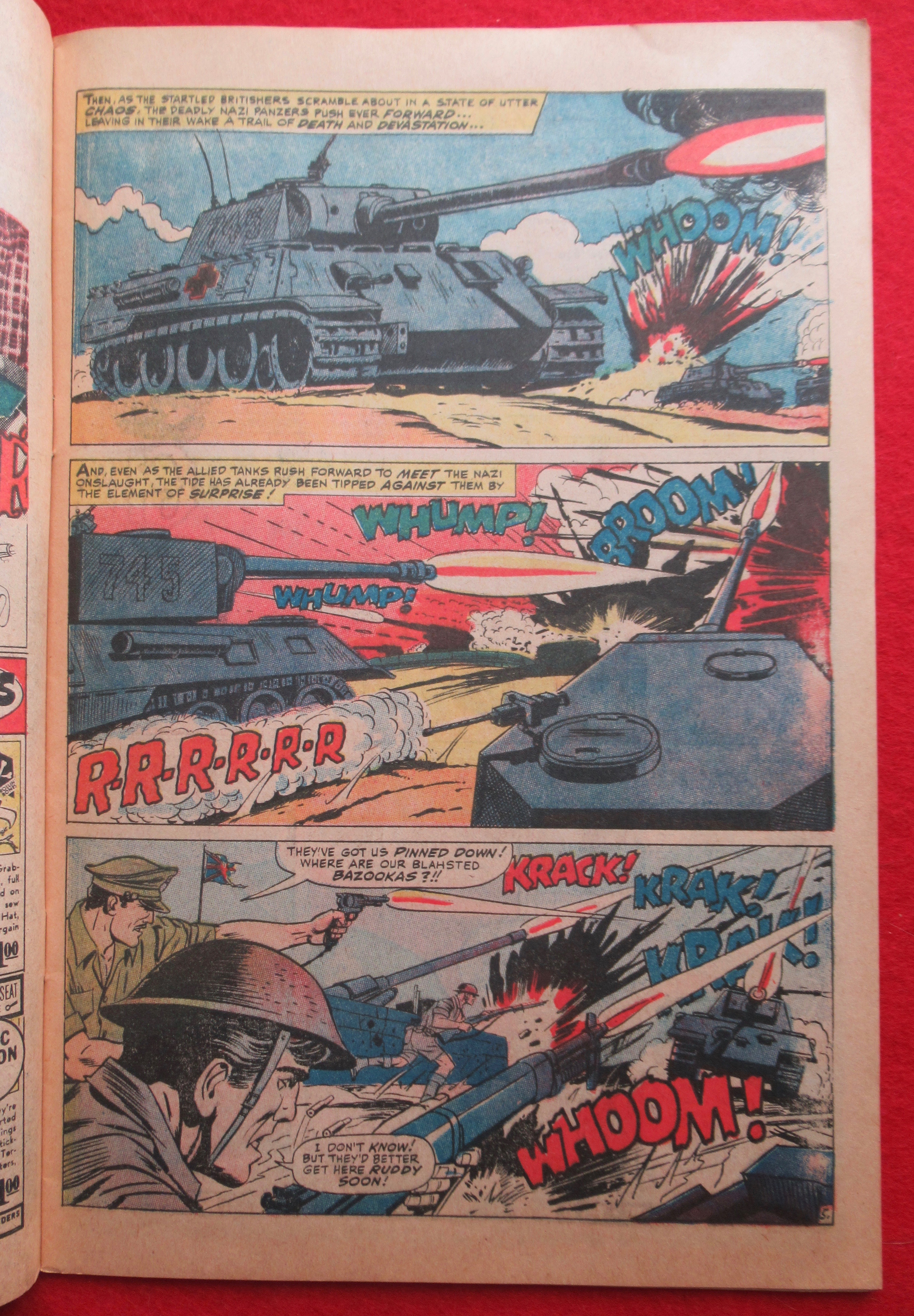 Sgt Fury & His Commandos Comic June 1967 Sahara