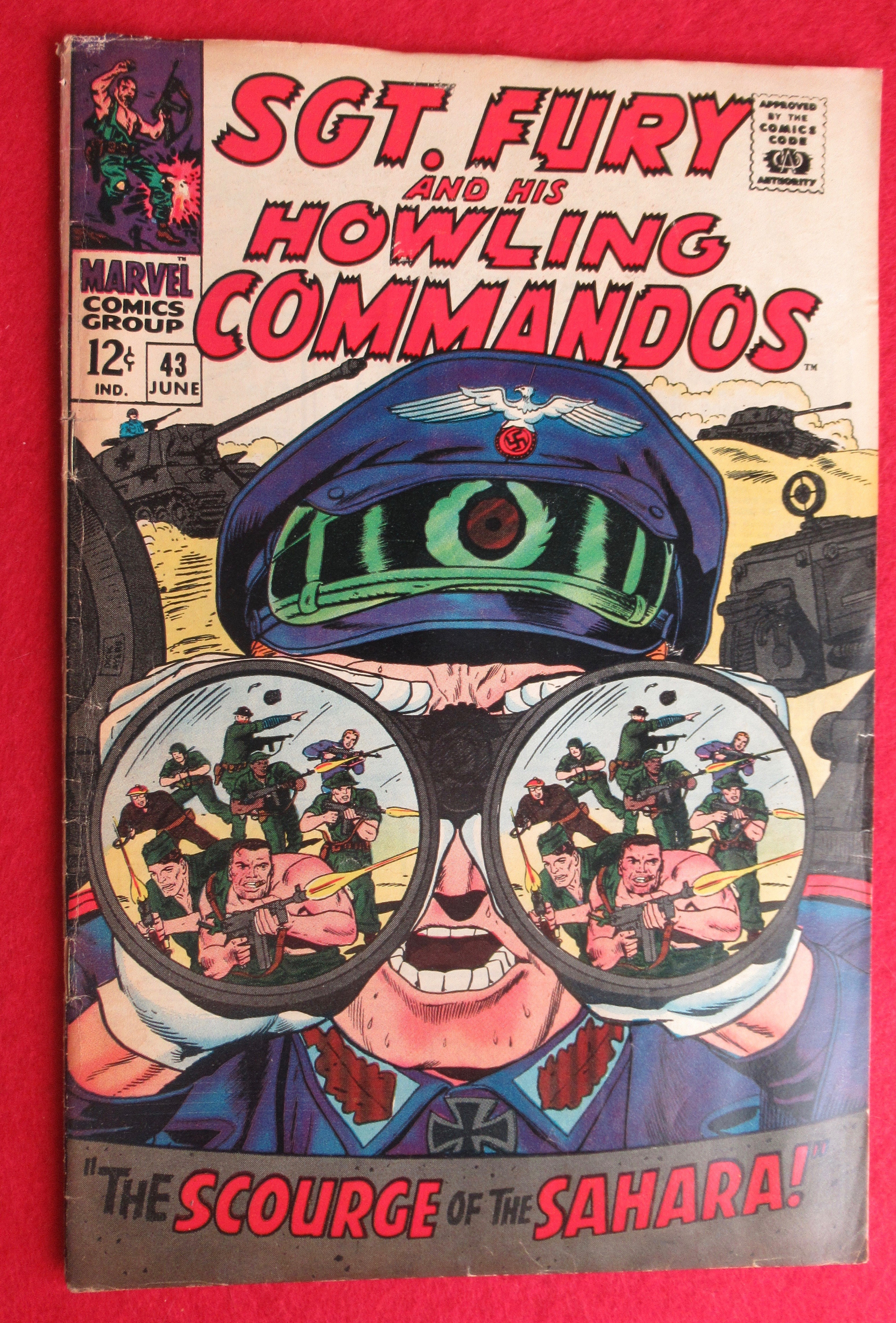 Sgt Fury & His Commandos Comic June 1967 Sahara