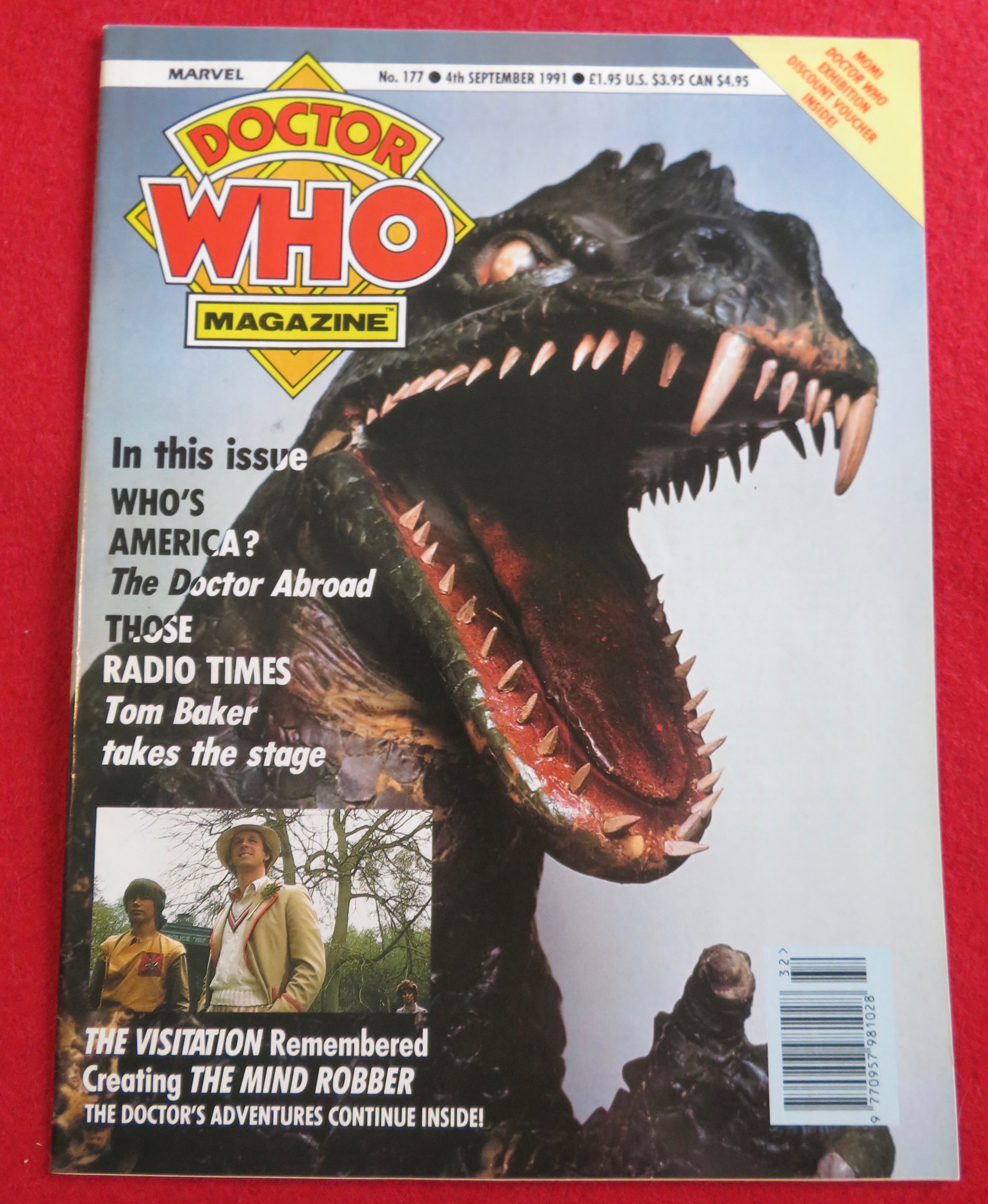 Doctor (Dr) Who Magazine September 4, 1991