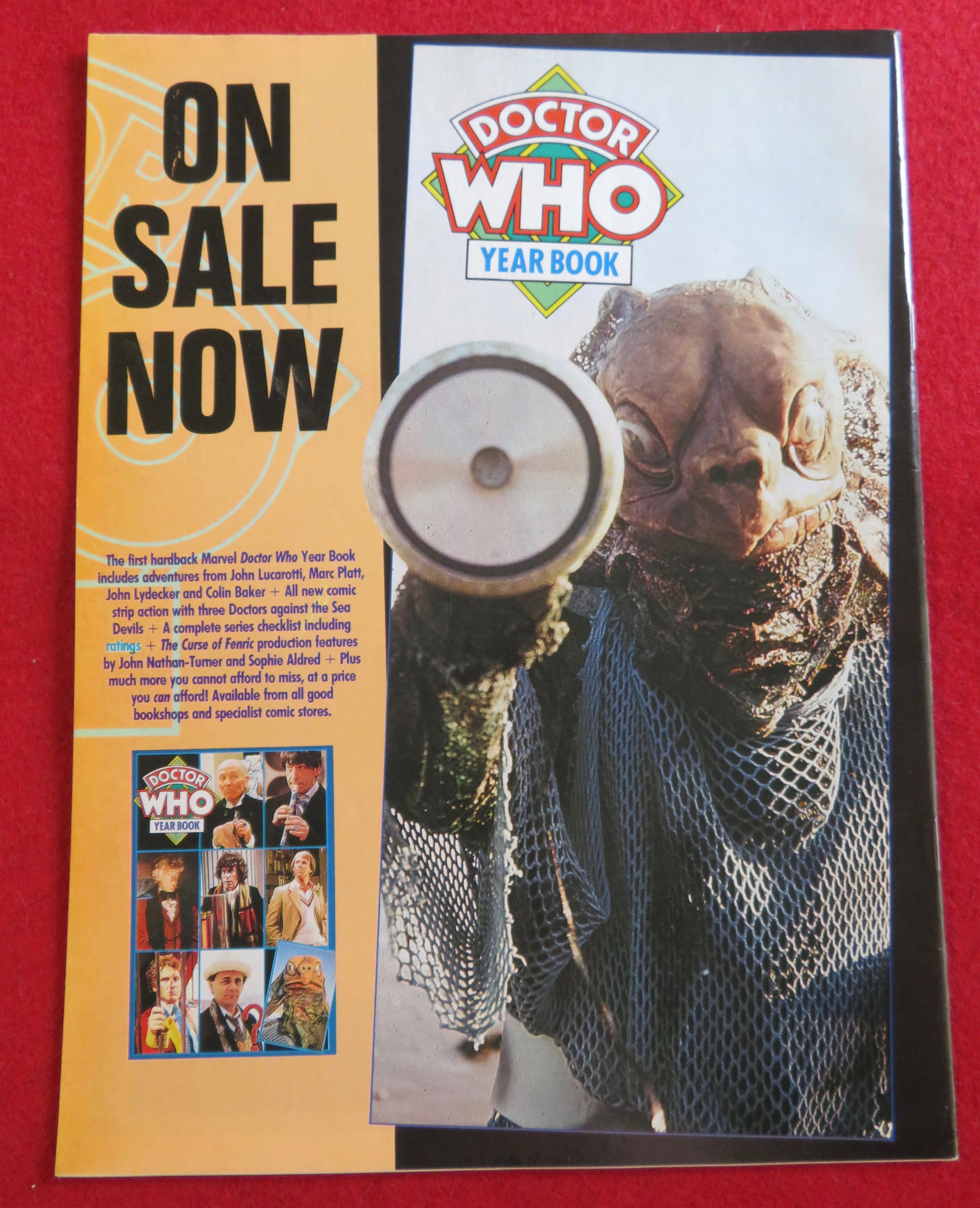 Doctor (Dr) Who Magazine September 4, 1991