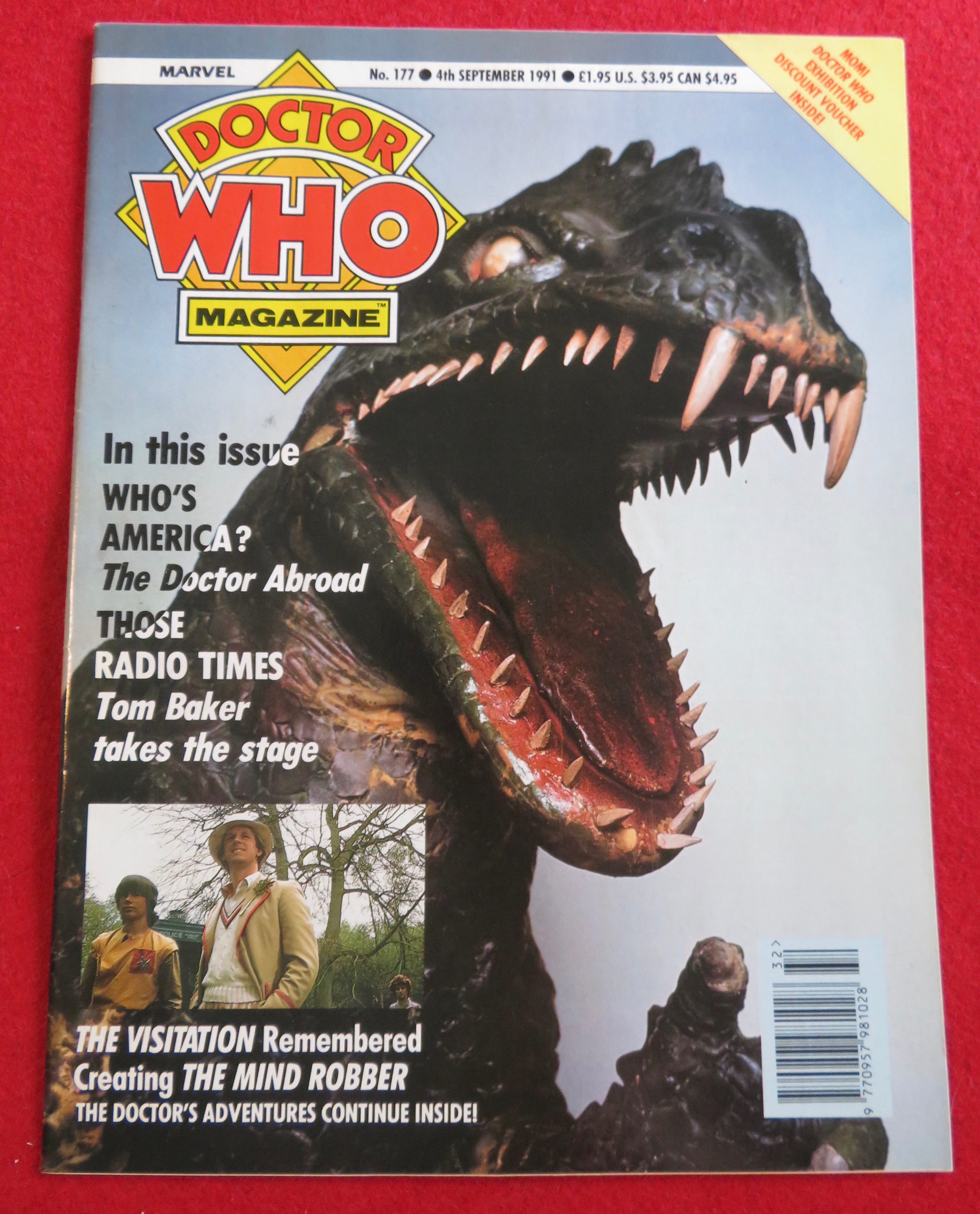 Doctor (Dr) Who Magazine September 4, 1991