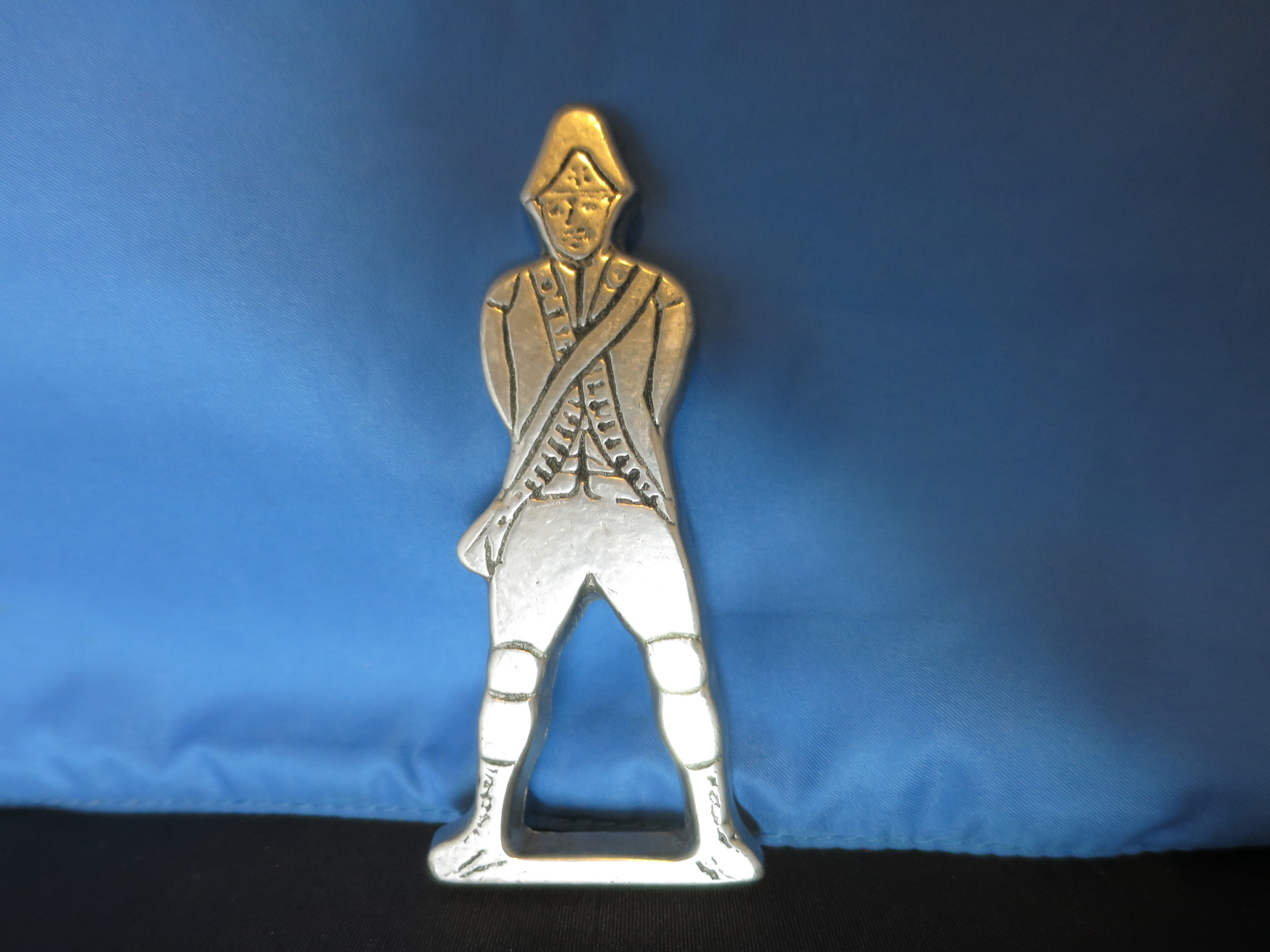 Wilton Pewter Revolutionary War Soldier Toy Napkin Ring Holder