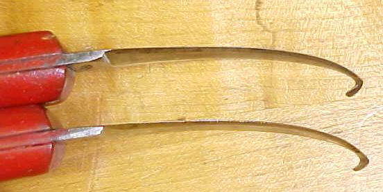 Erik Frost Knife Blacksmiths Hoof Care Knives