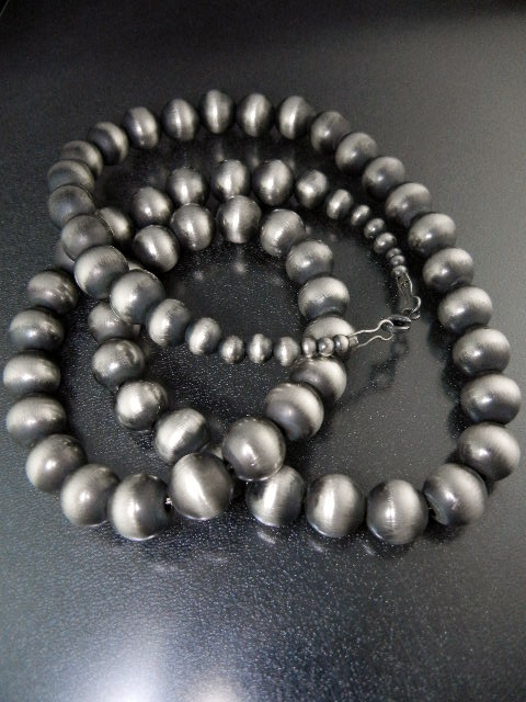 Native American Sterling Silver Navajo Pearls Necklace