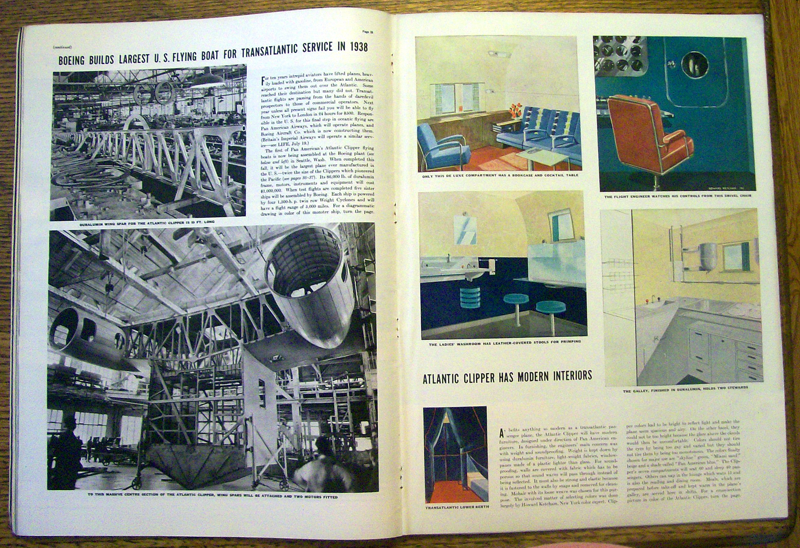 Life Magazine-August 23, 1937-TransOceanic Transport