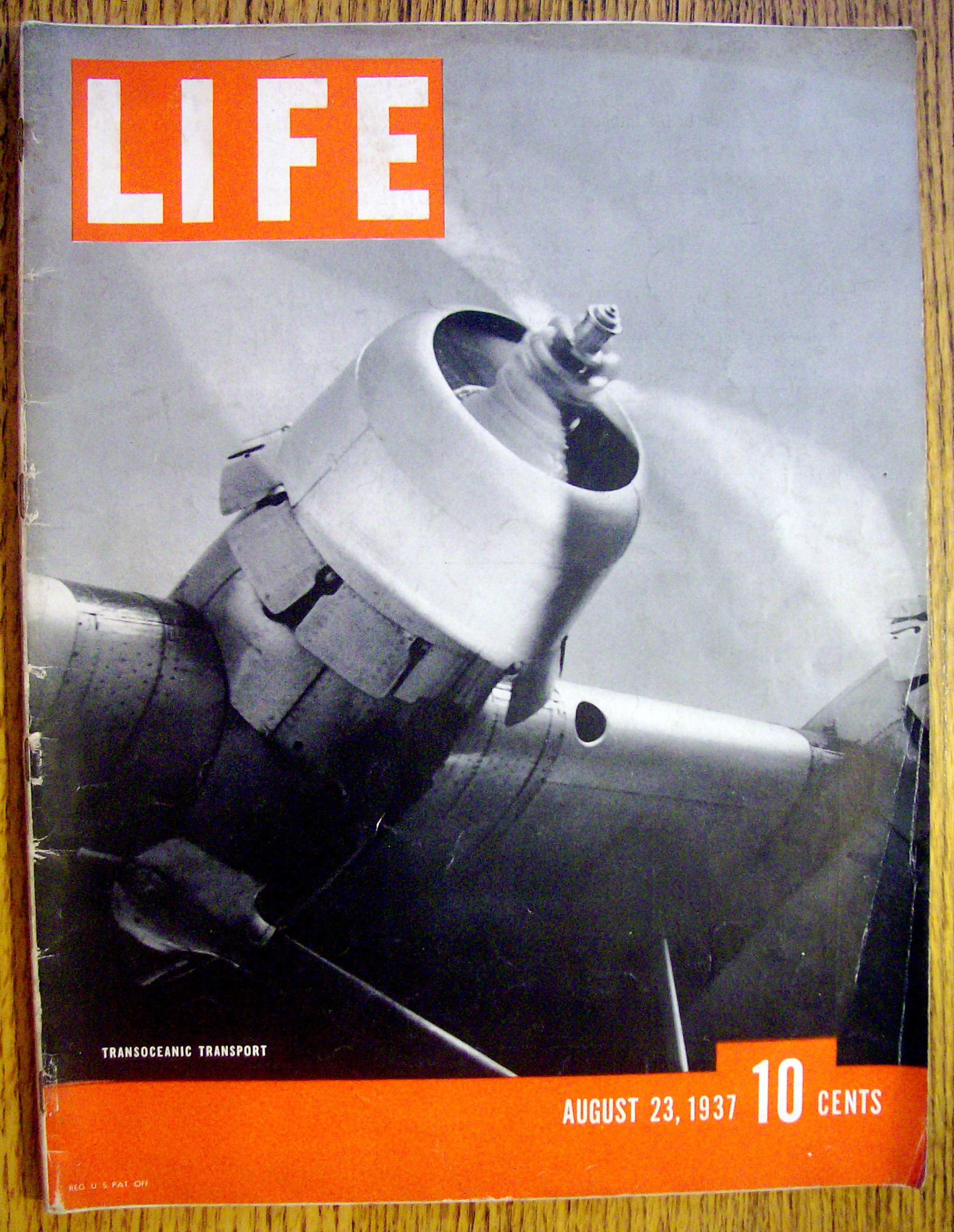 Life Magazine-August 23, 1937-TransOceanic Transport