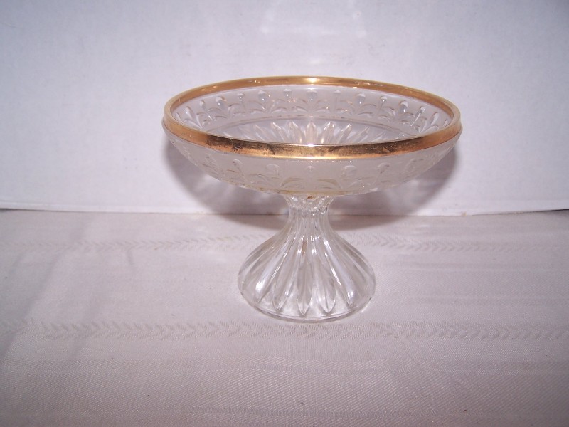 Enesco Lead Crystal Compote