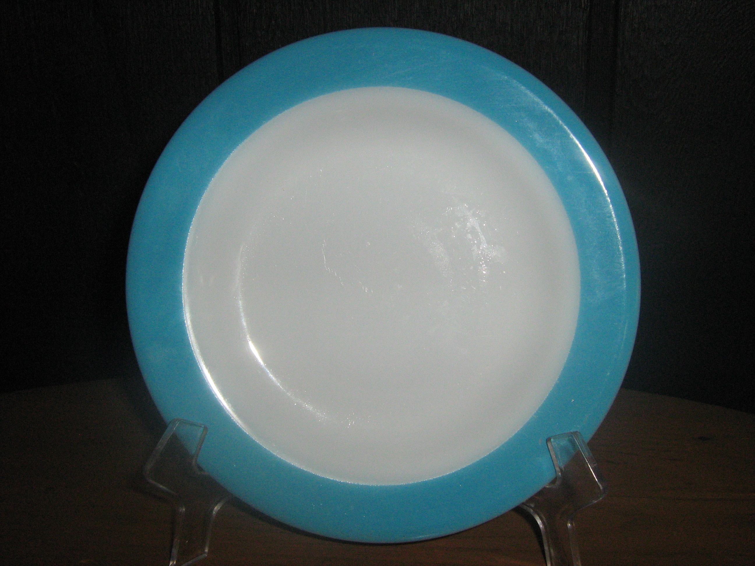 Vintage Pyrex Turquoise  Bread and Butter Plate