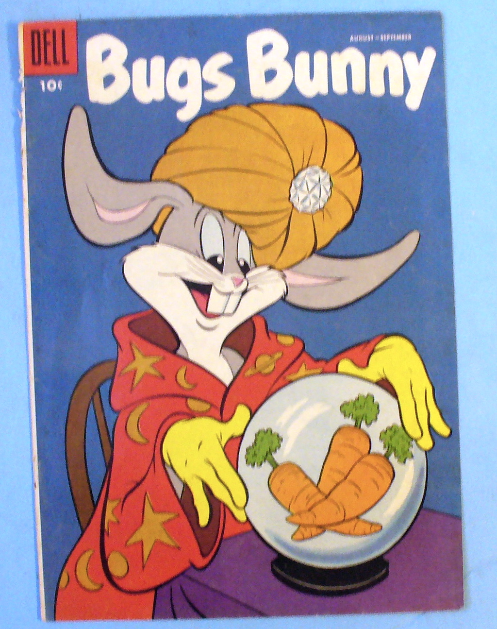 Bugs Bunny Comic Cover-August-September 1955