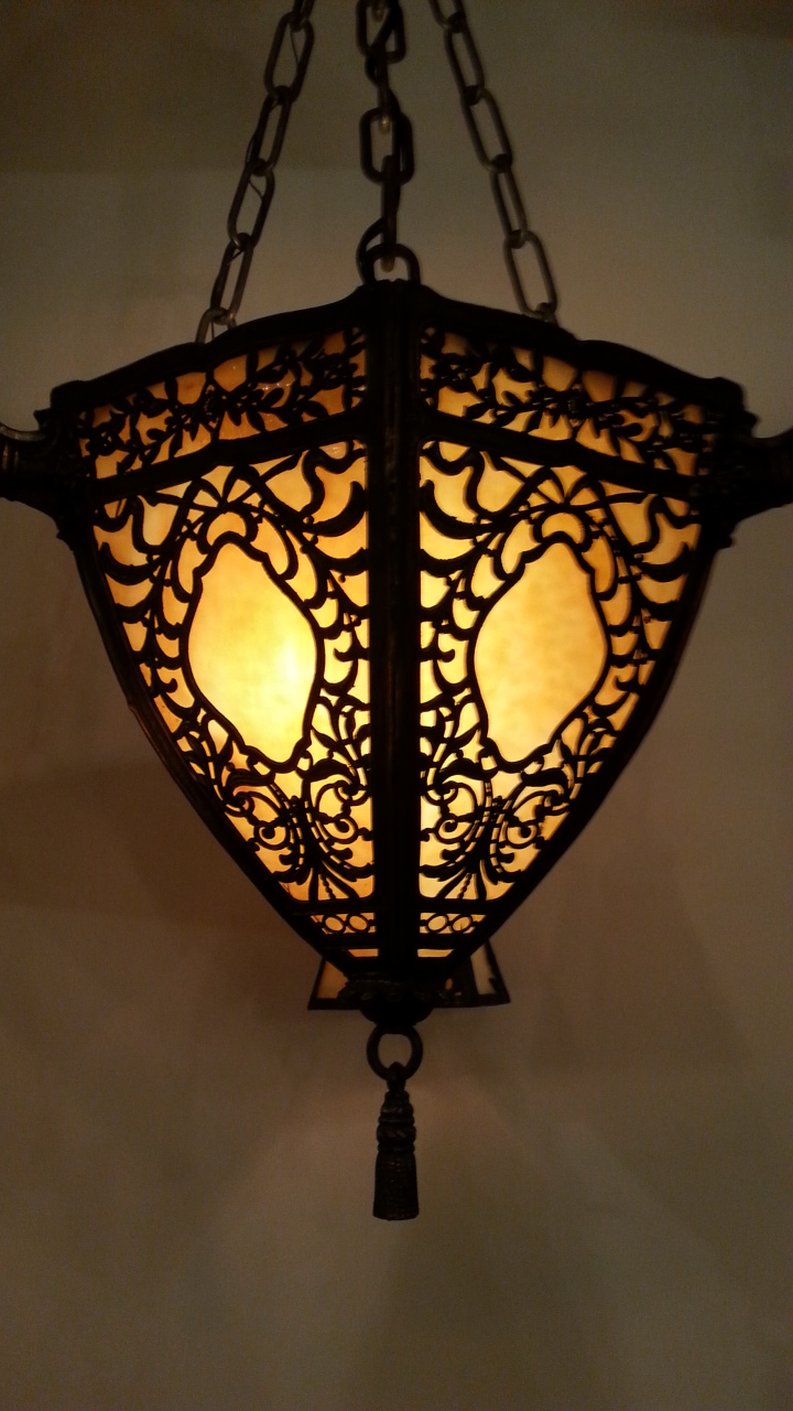 Arts And Crafts Hanging Light   #153    158