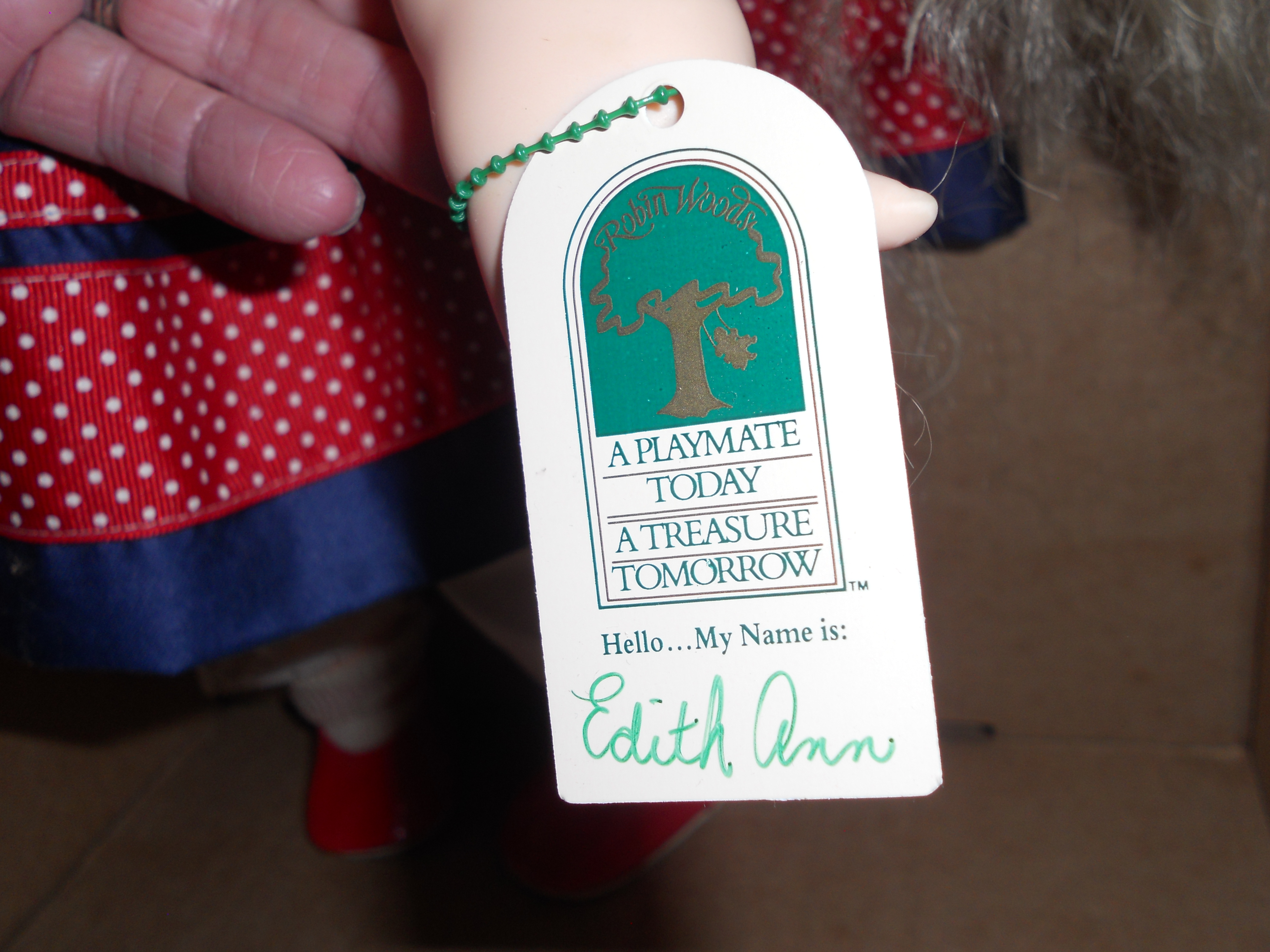 Robin Woods Doll Edith Ann 22 inch 1989
