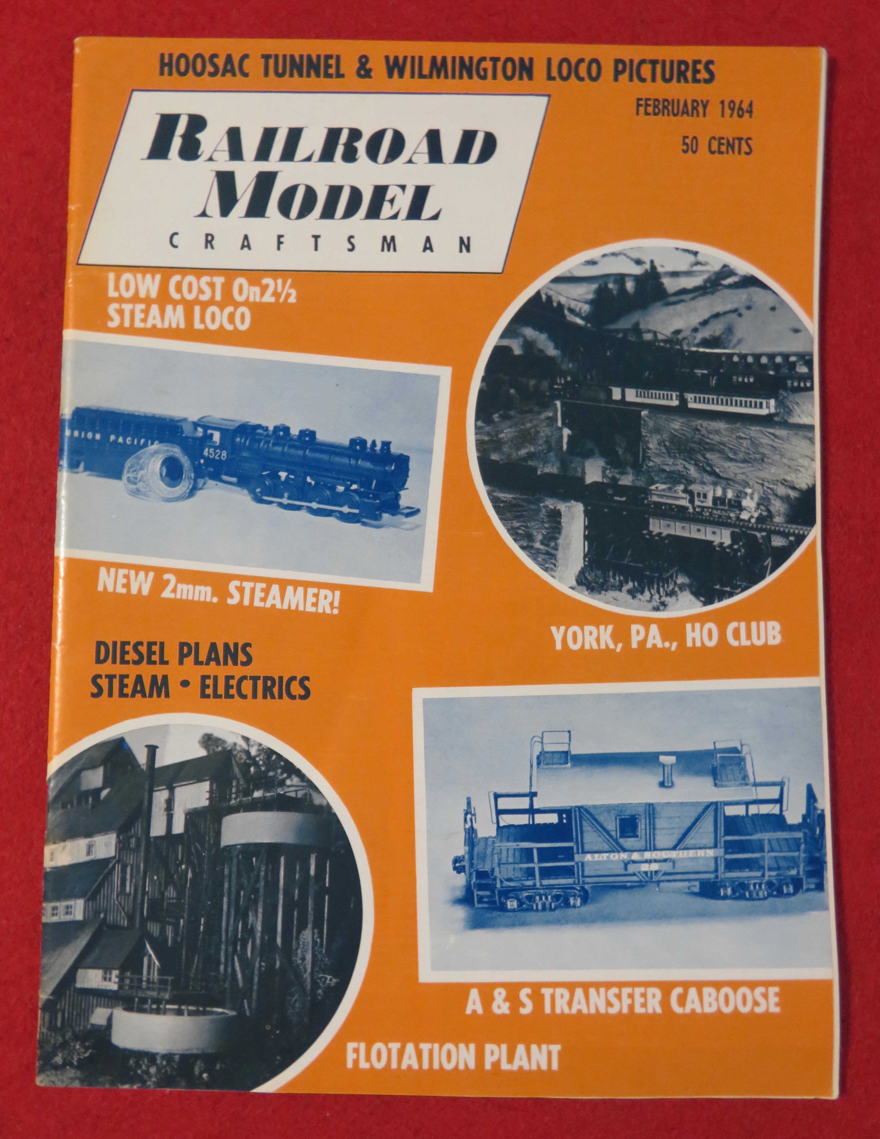 Railroad Model Craftsman Magazine February 1964