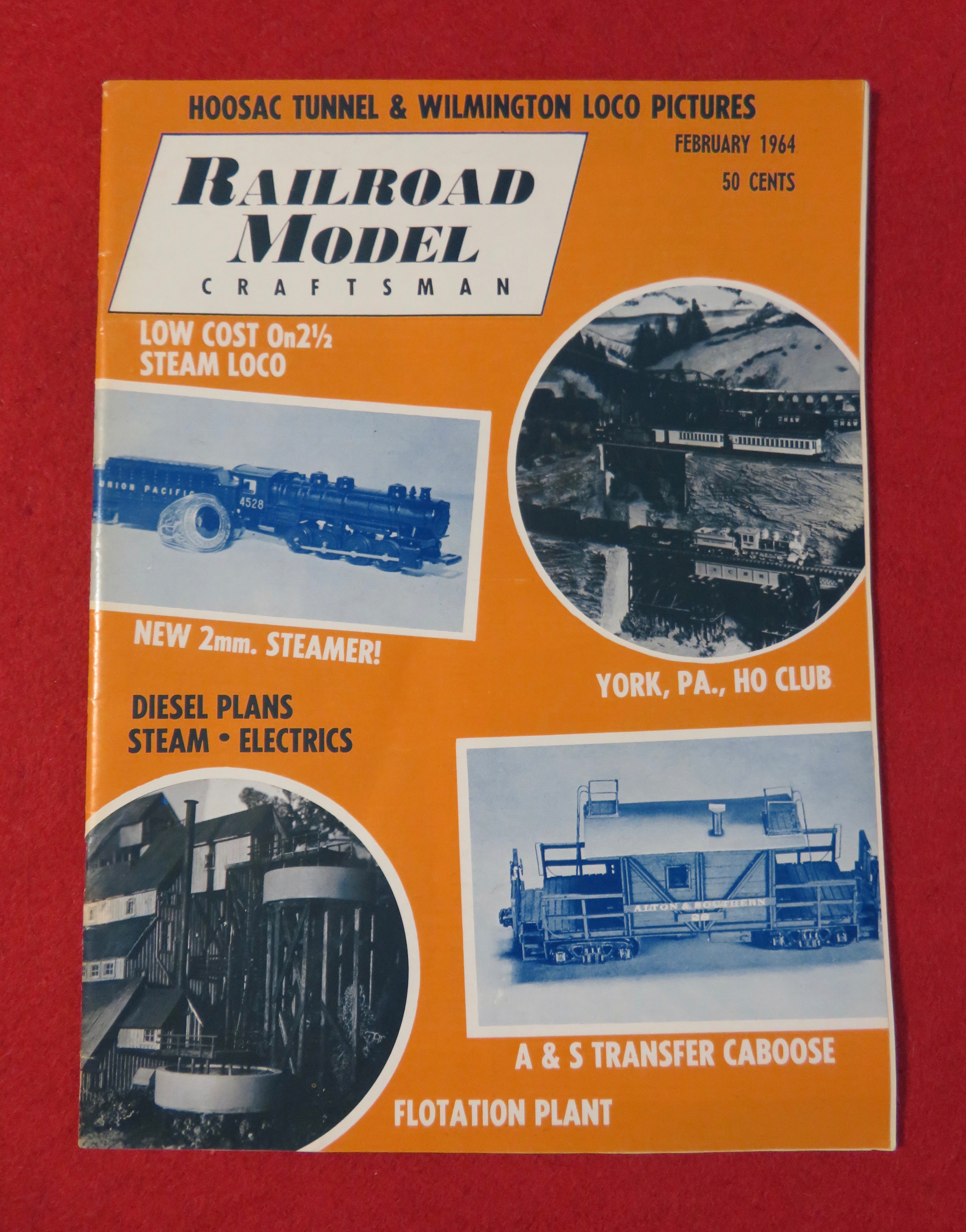 Railroad Model Craftsman Magazine February 1964