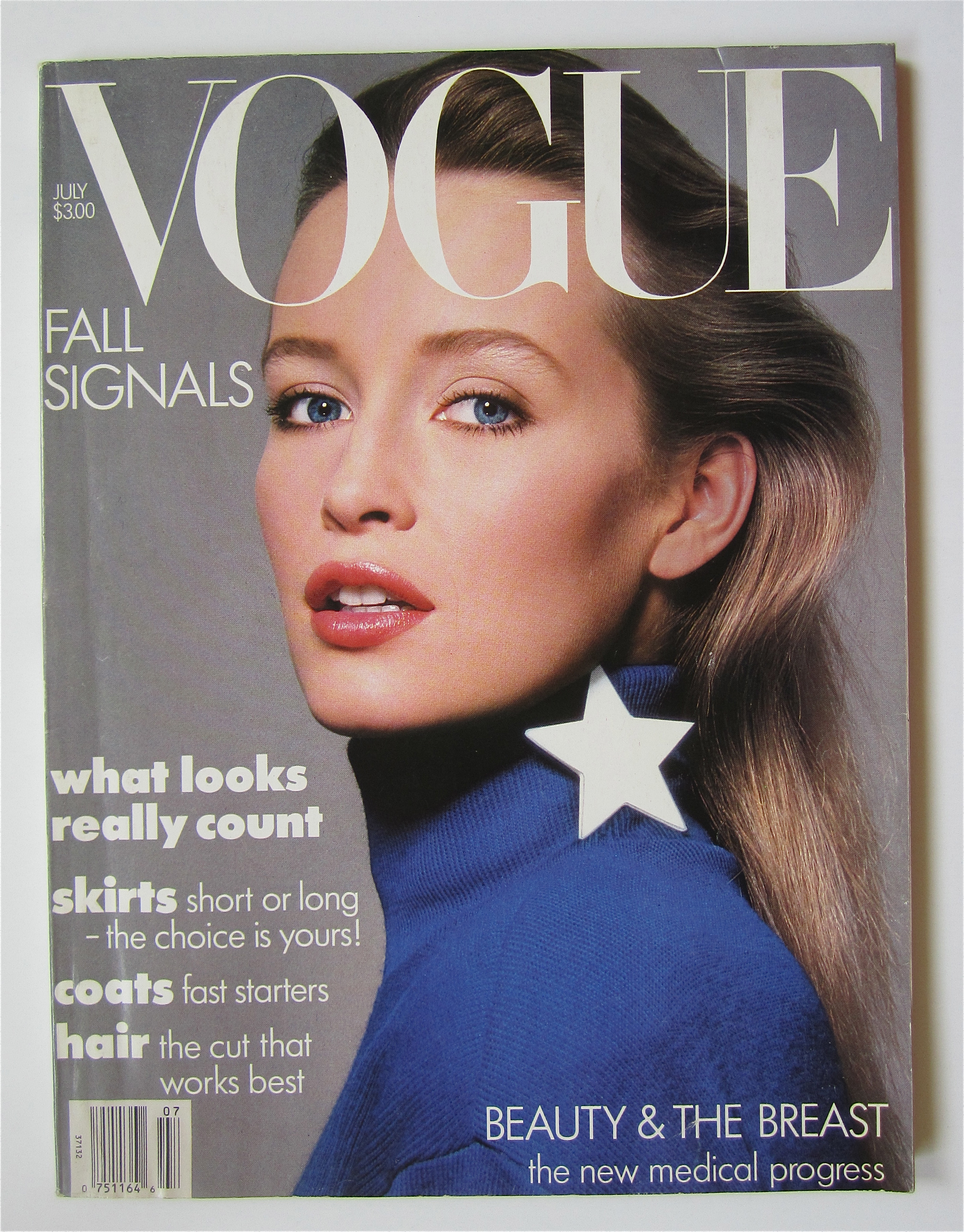 Vogue Magazine July 1986 Estelle LeFebure