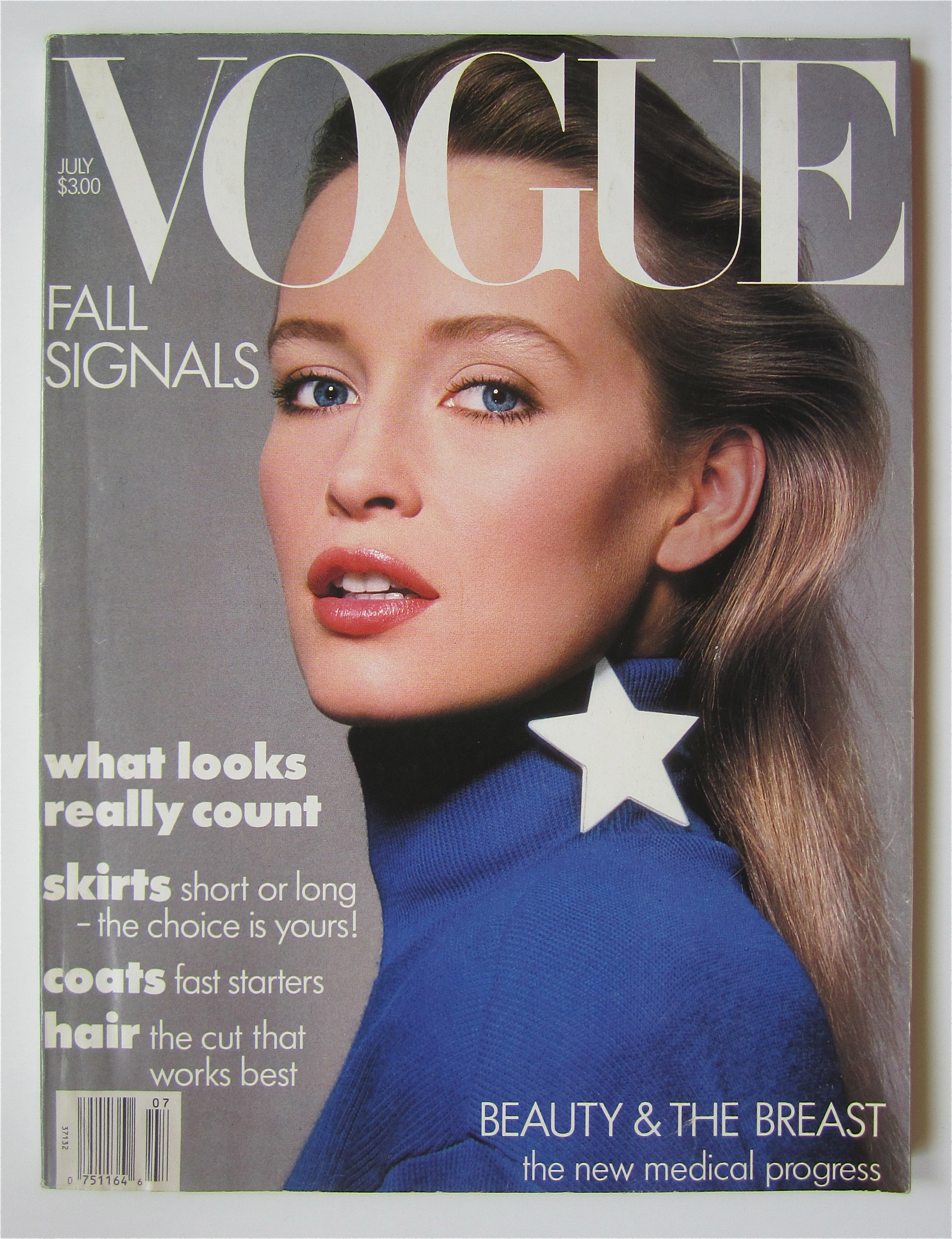 Vogue Magazine July 1986 Estelle LeFebure
