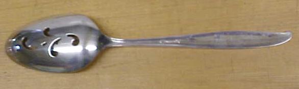 Oneida Spoon Server 9 inch Silver Flower 1960