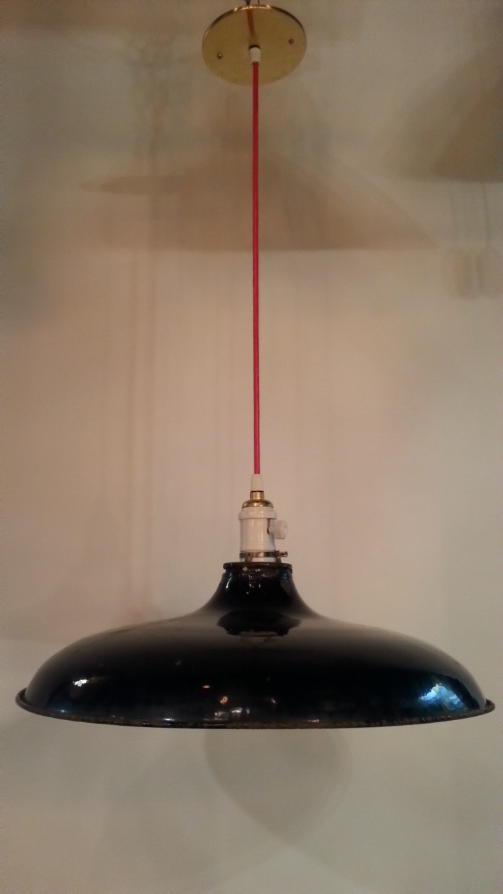 Cobalt Blue Industrial Pendants   #833