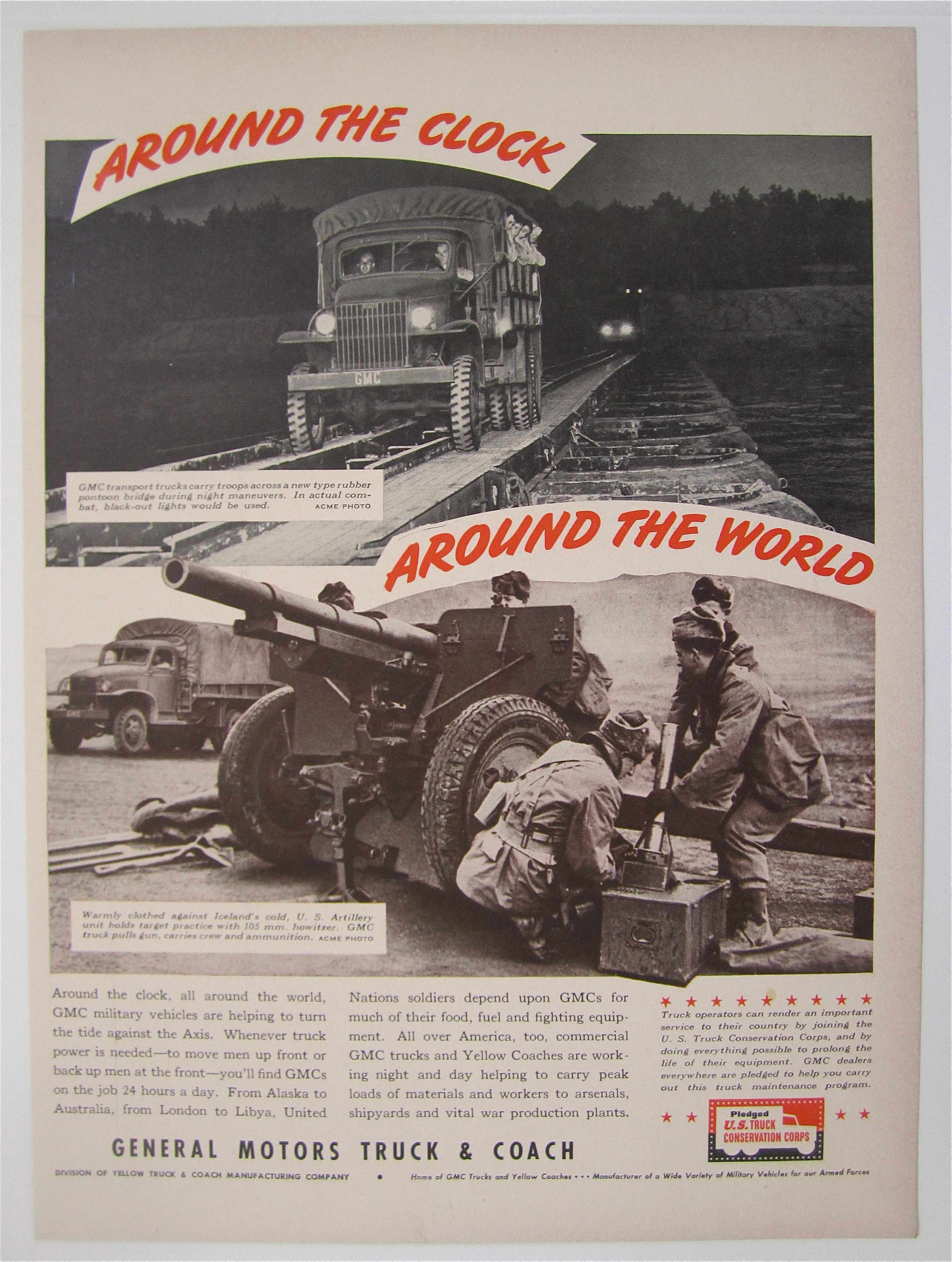 1942 General Motors Truck & Coach w/Military Venicles