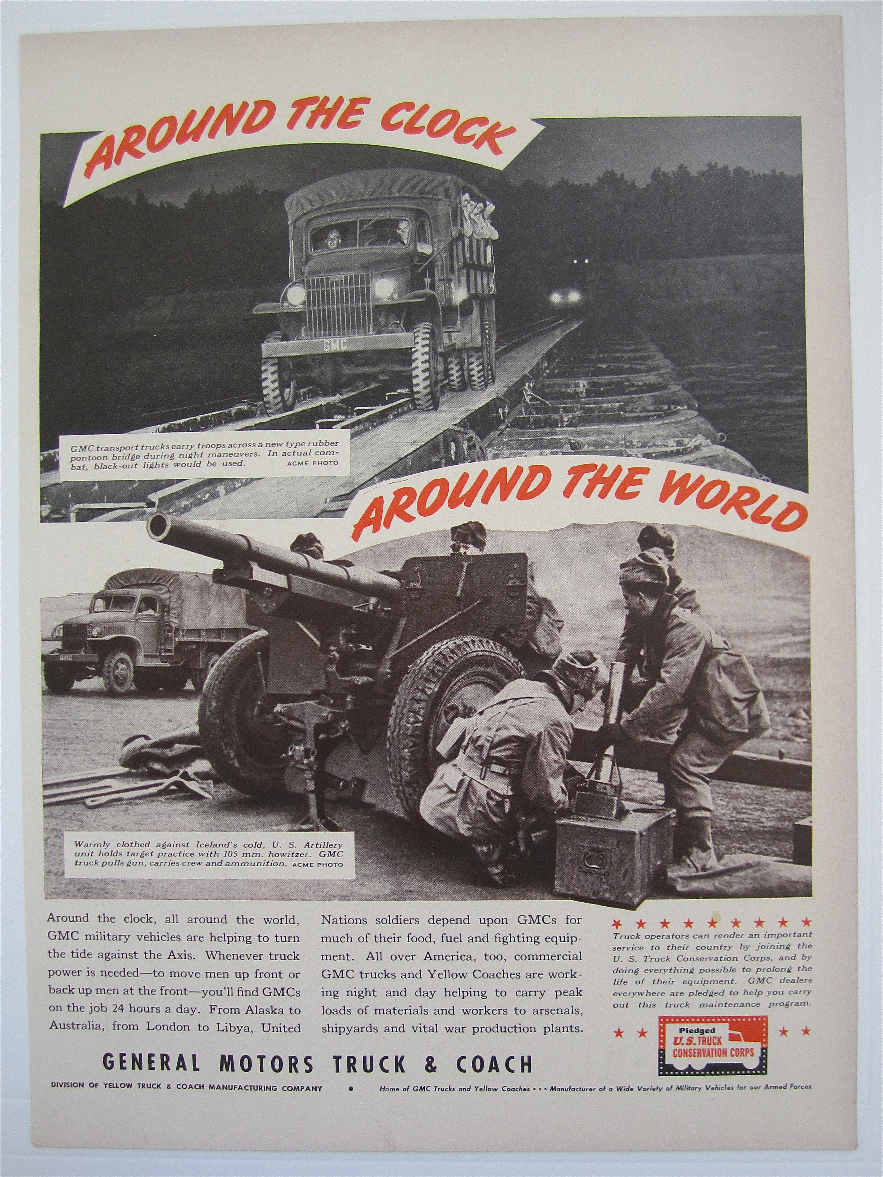 1942 General Motors Truck & Coach w/Military Venicles