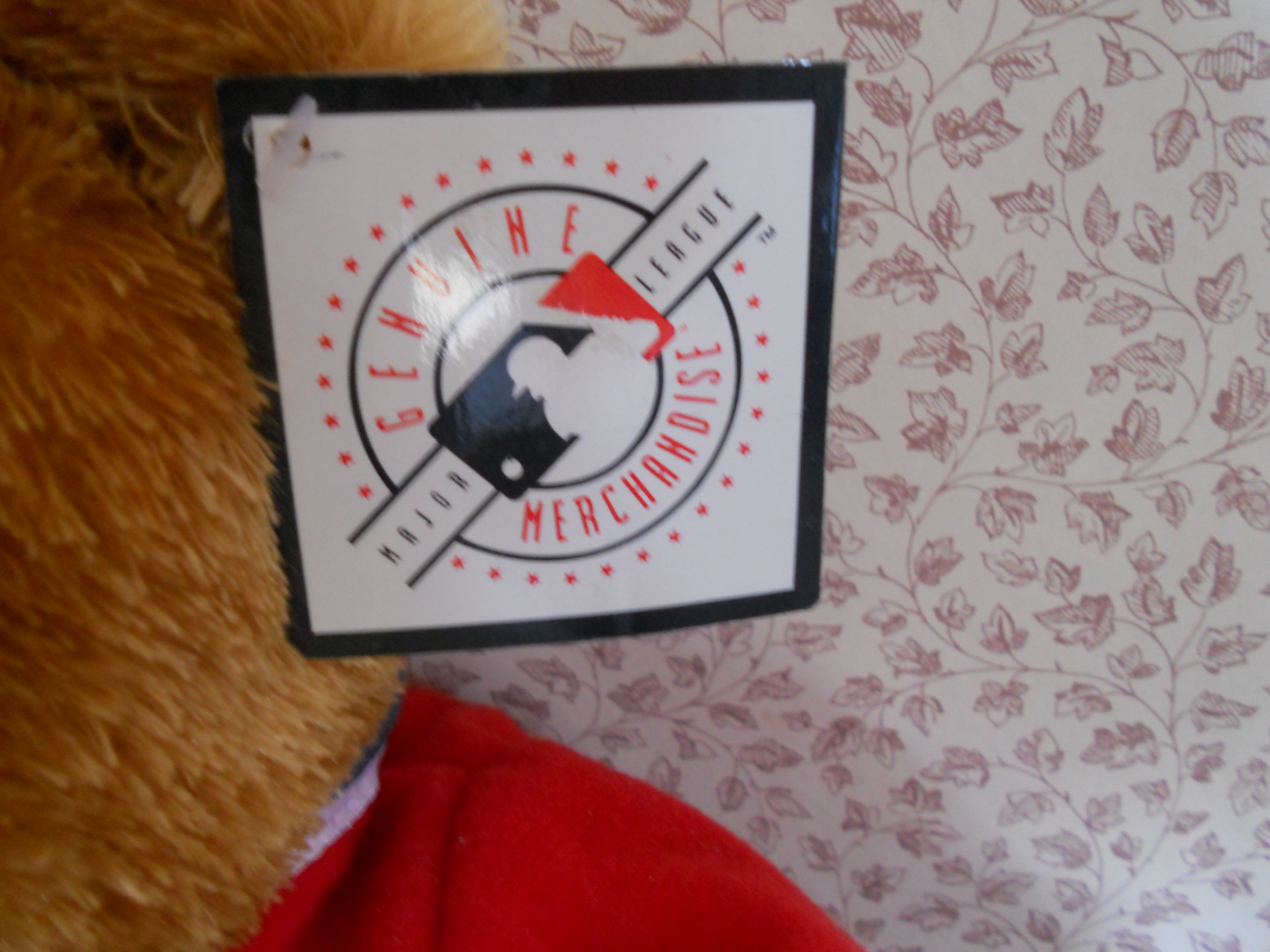 Boston Red Sox Teddy Bear W/Tag 2002 18 inch